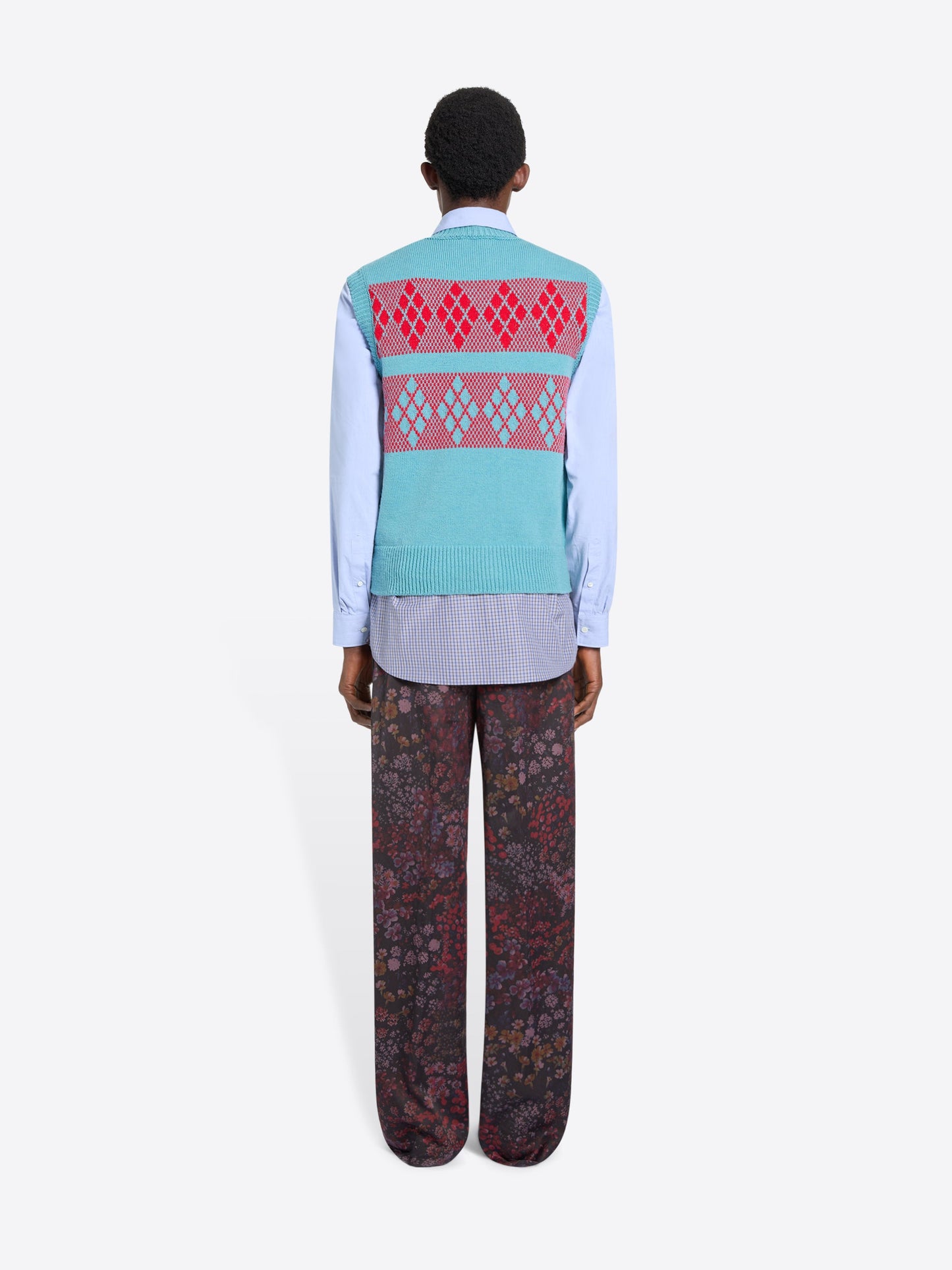 Jacquard Wool Sweater