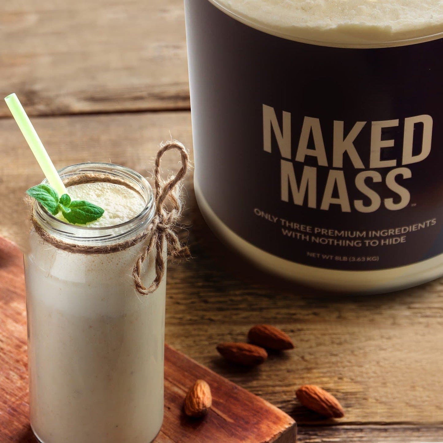 Vanilla Mass Gainer Protein Supplement - Vanilla Made for Simple High-Calorie Drink Routines