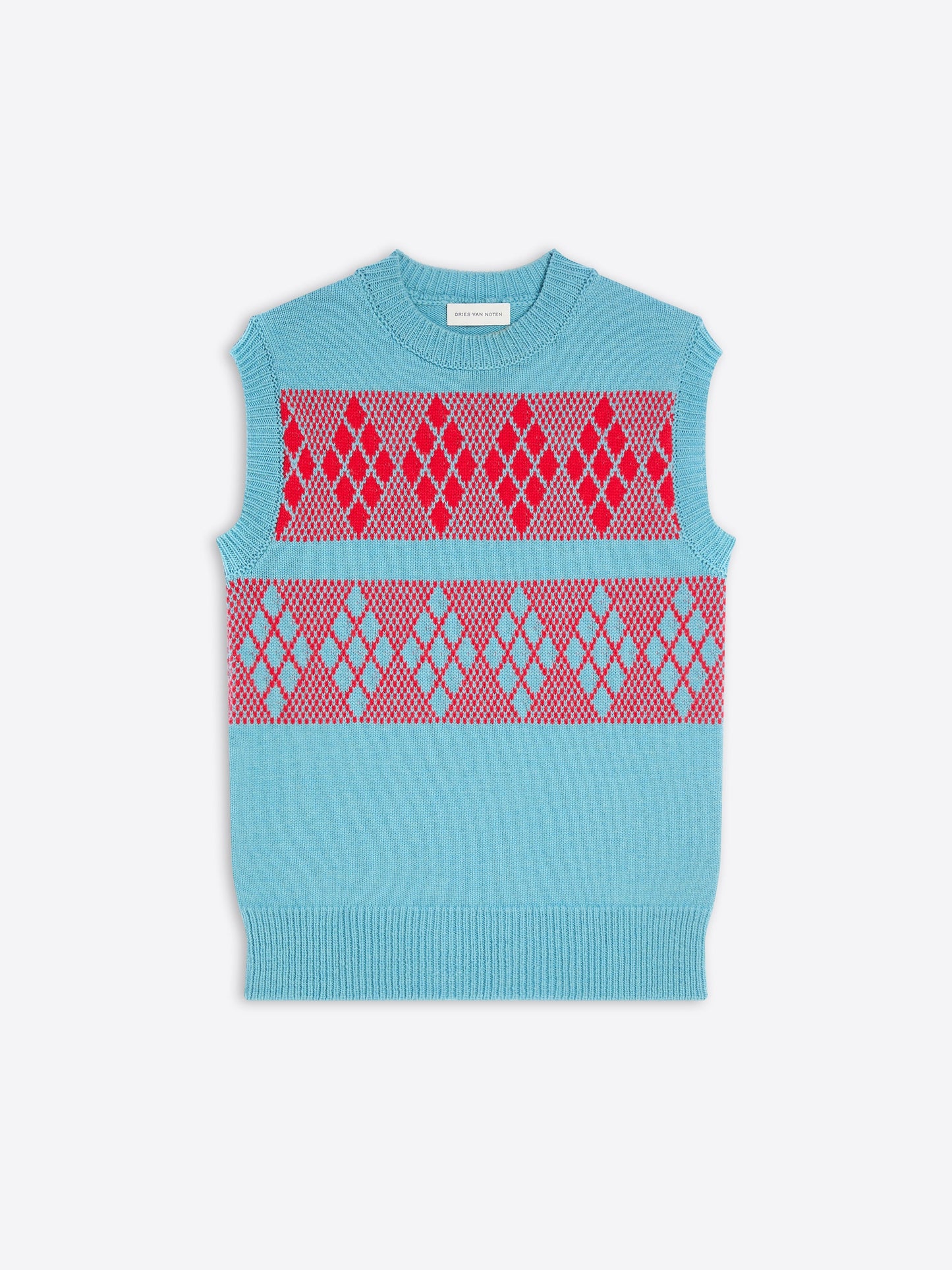 Jacquard Wool Sweater