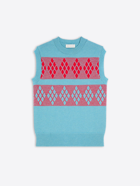 Jacquard Wool Sweater