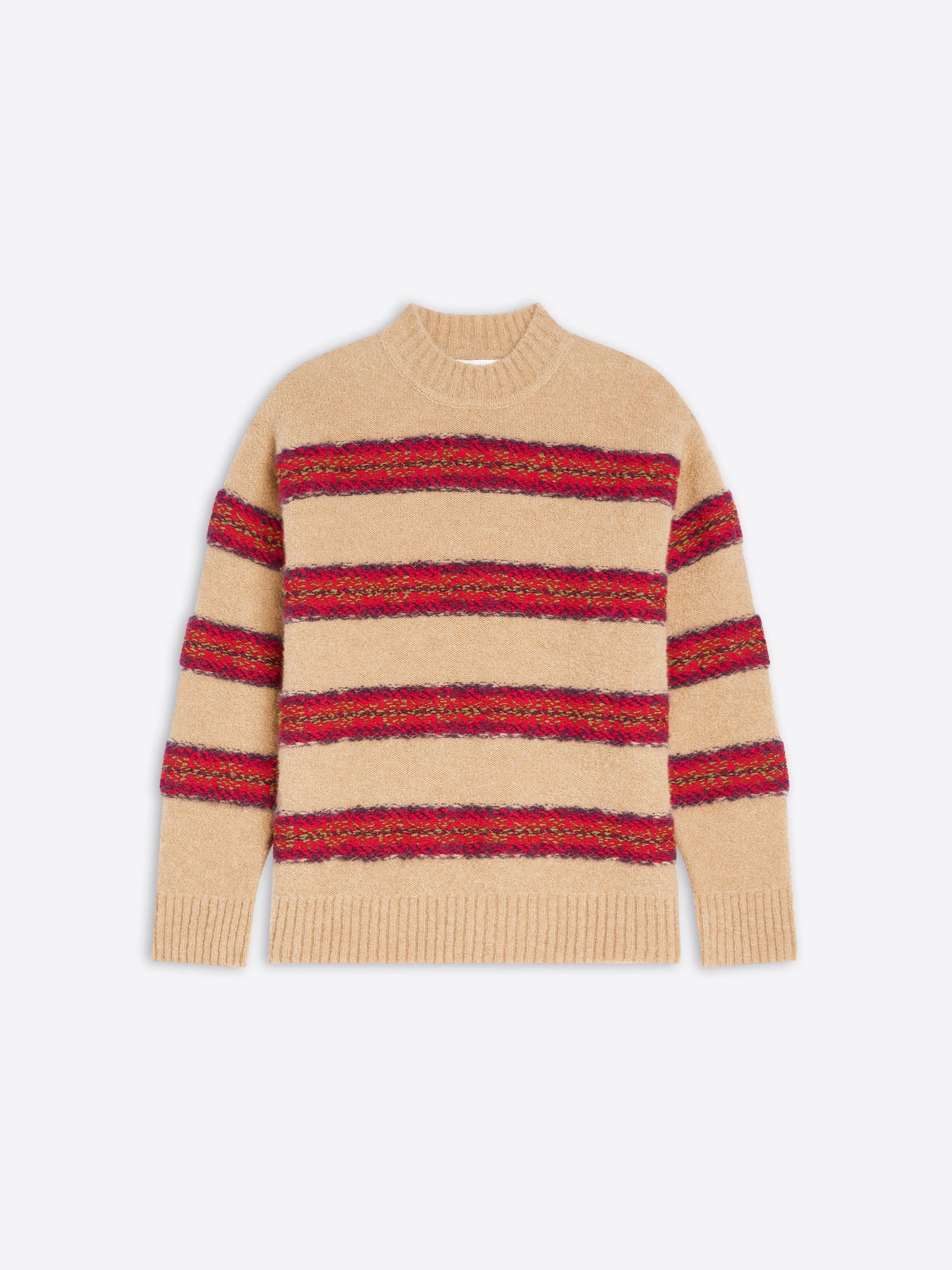 Jacquard Wool Sweater