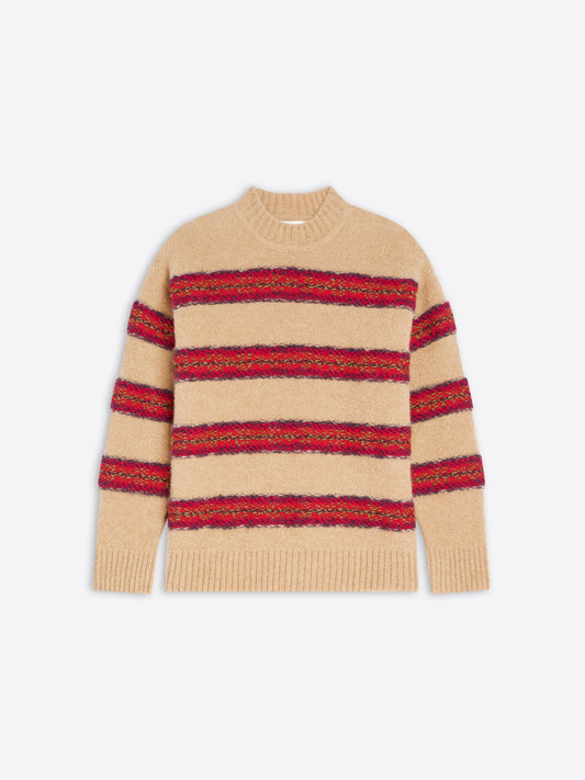 Jacquard Wool Sweater
