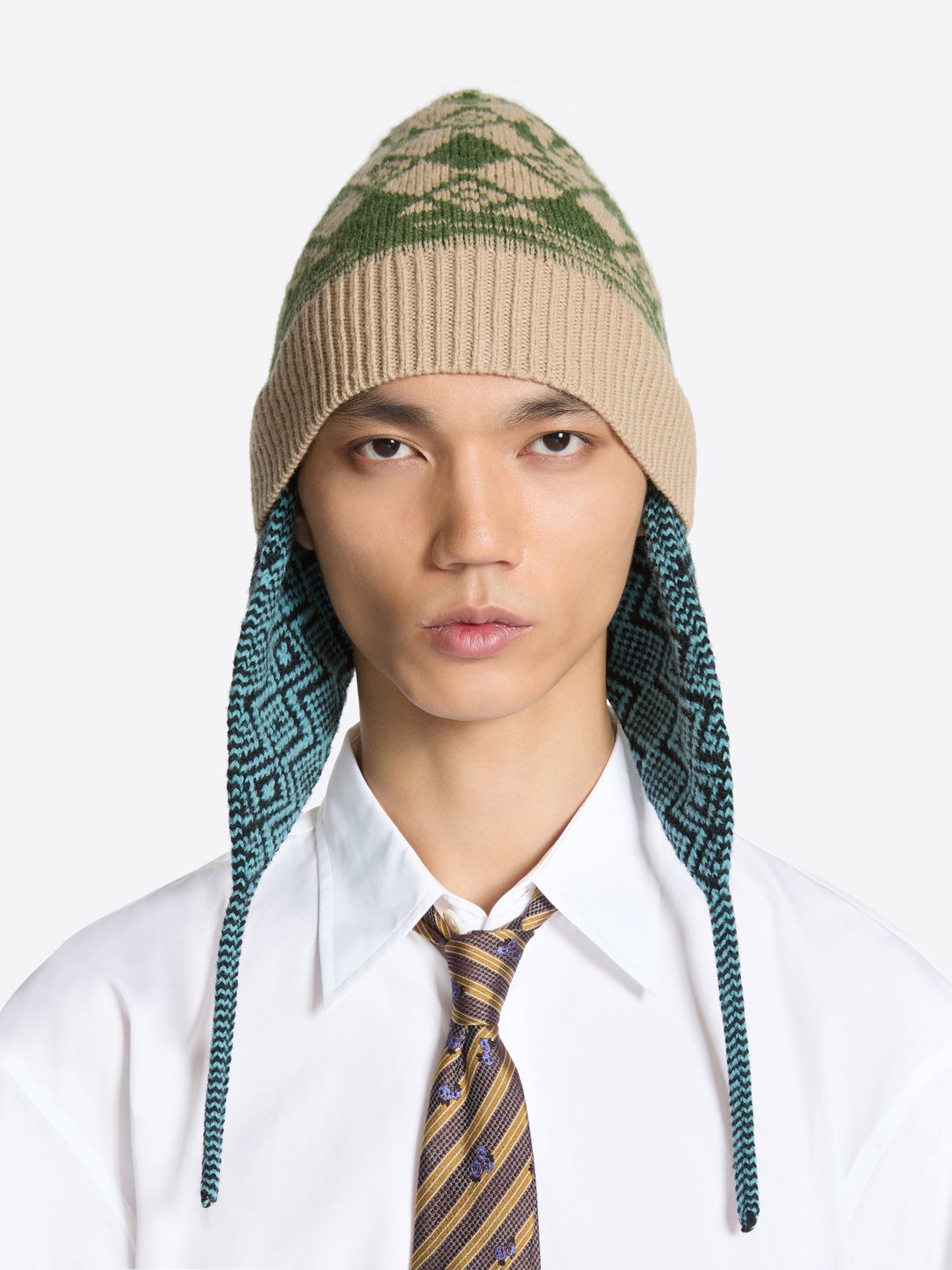 Jacquard Wool Hat