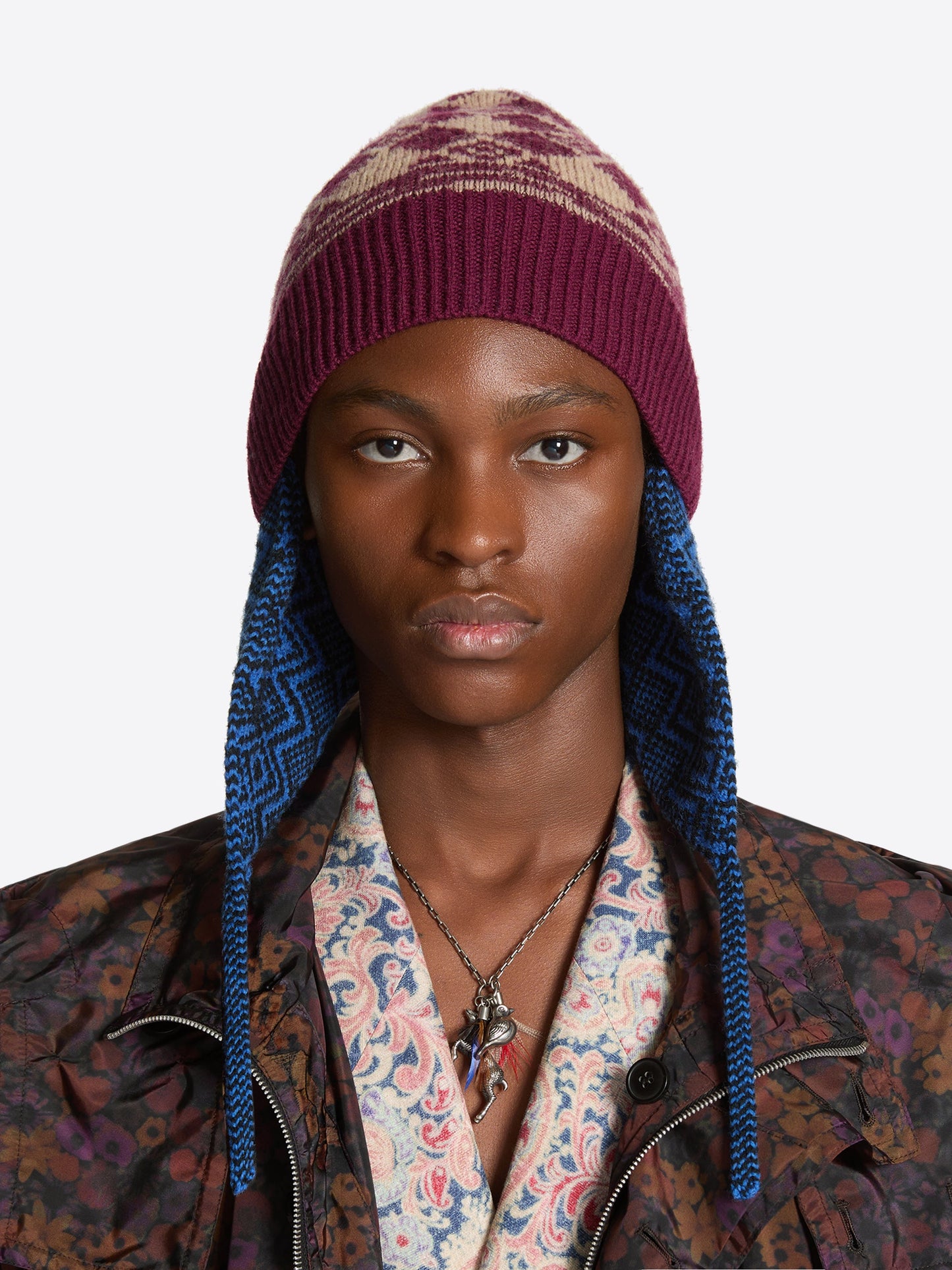 Jacquard Wool Hat