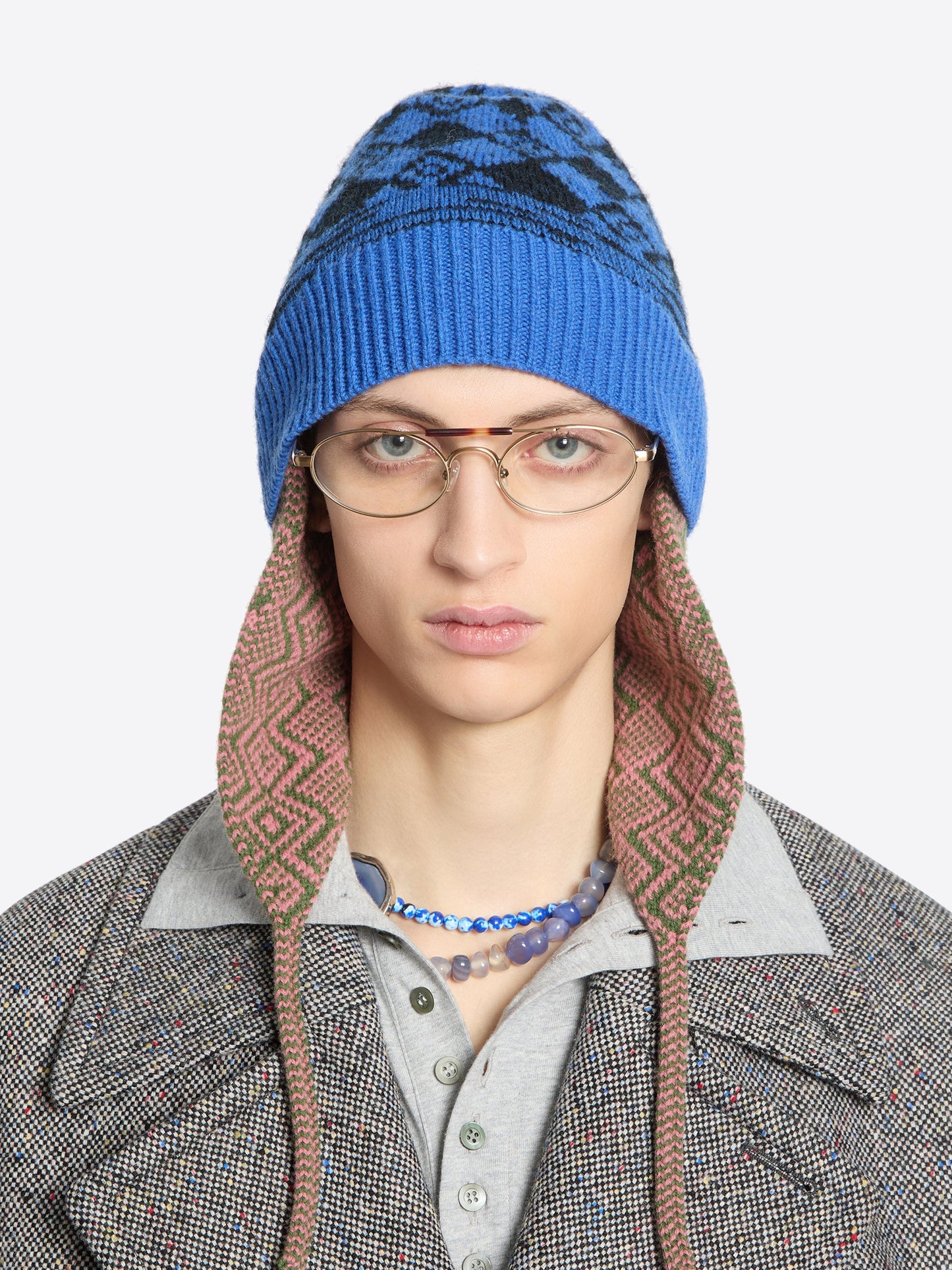 Jacquard Wool Hat