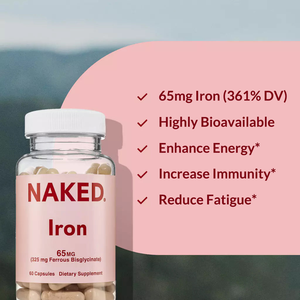 Daily Iron Supplement - Iron with a Simple, Straightforward Formula