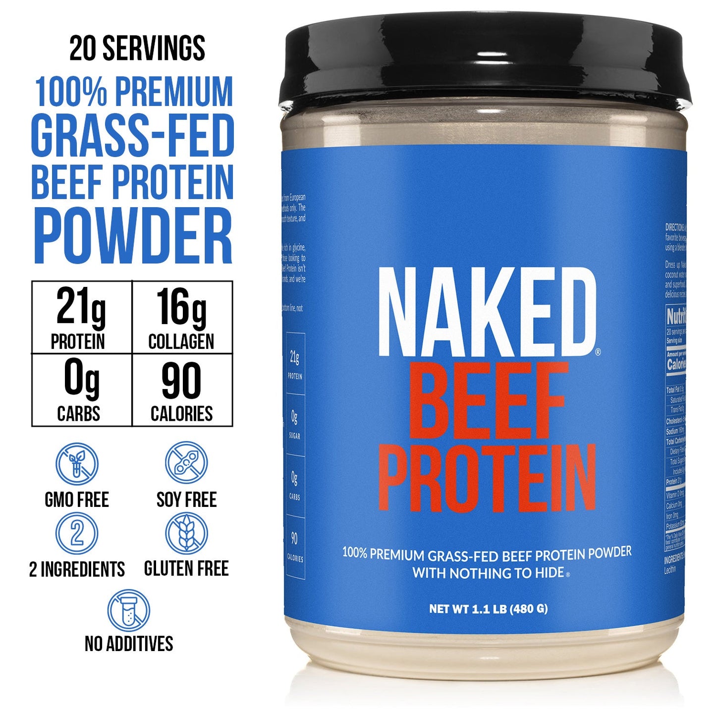 Beef Protein Powder - Unflavored for Simple Daily Protein Routines