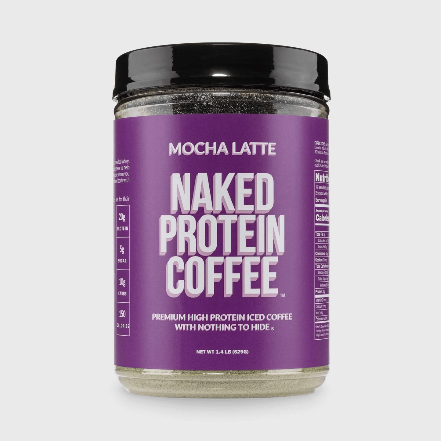 Mocha Latte Protein Iced Coffee - Mocha Latte for Simple Coffee and Protein Mixing