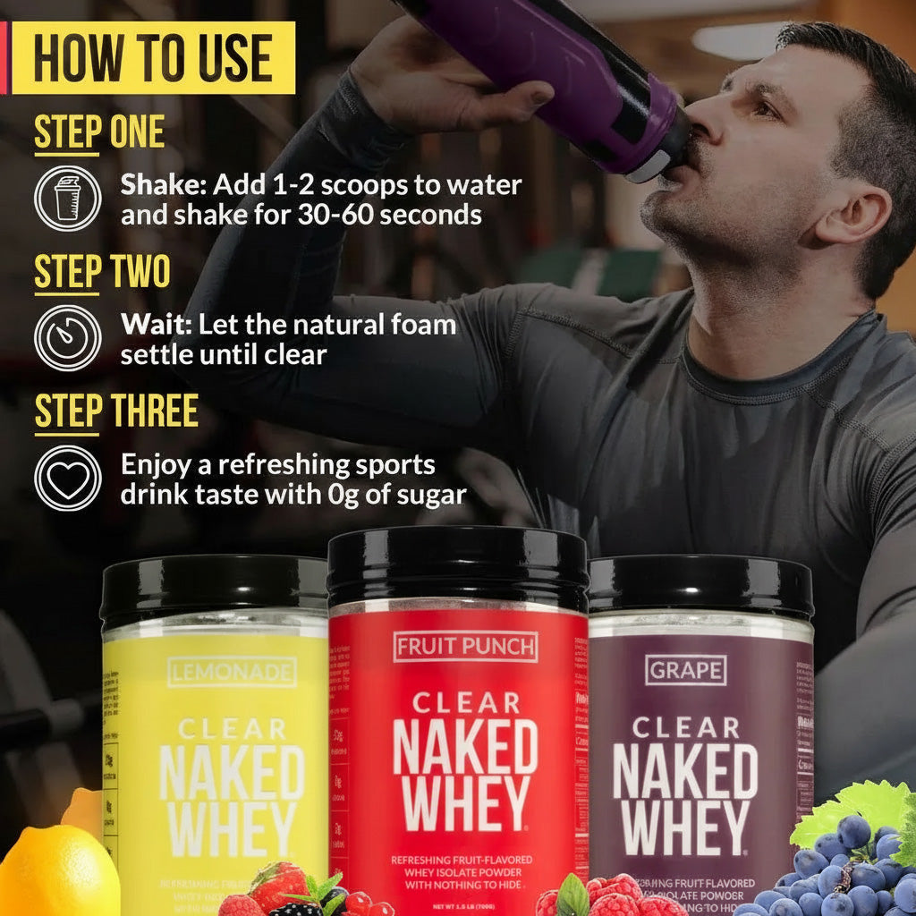 Lemonade Whey Protein Isolate - Lemonade with a Straightforward, Versatile Formula