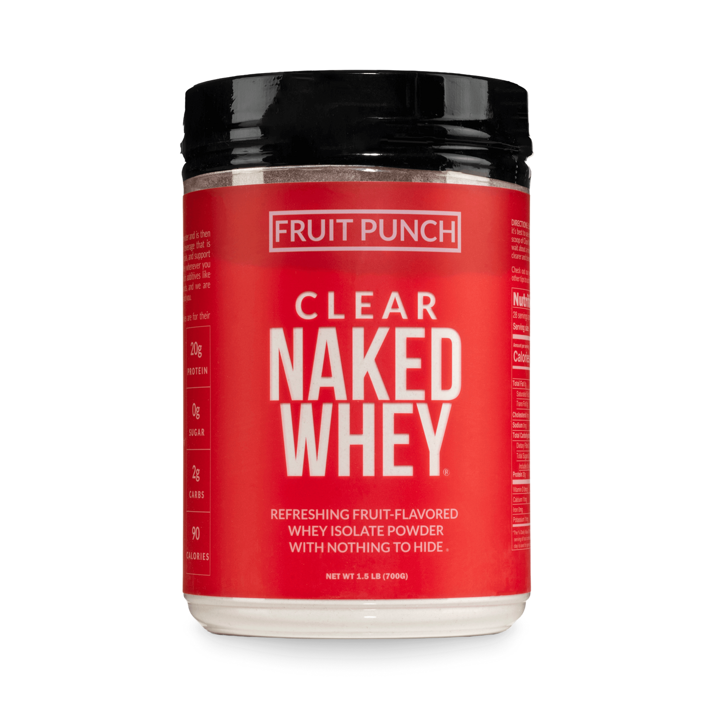 Fruit Punch Whey Protein Isolate - Fruit Punch with a Straightforward, Versatile Formula