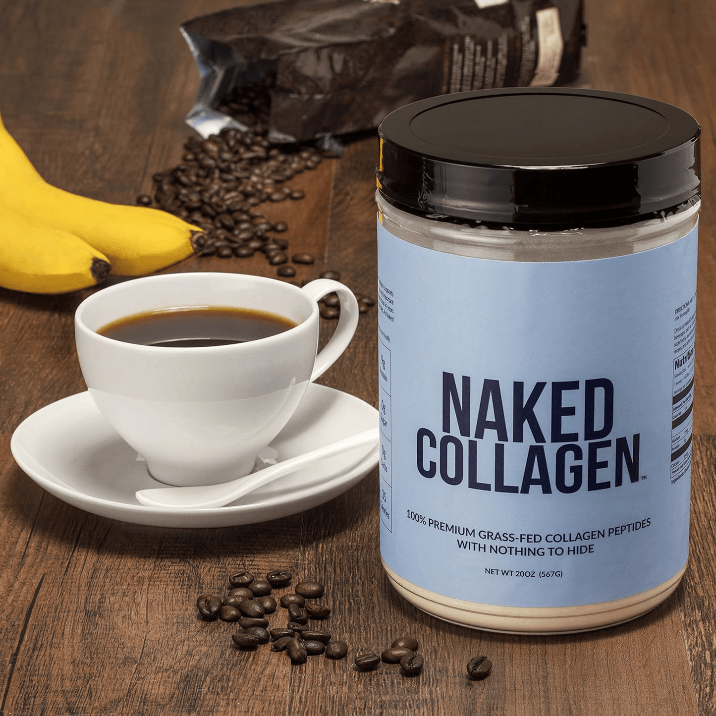 Collagen Peptides Protein Powder - Collagen Peptides for Convenient Collagen Drinks and Recipes