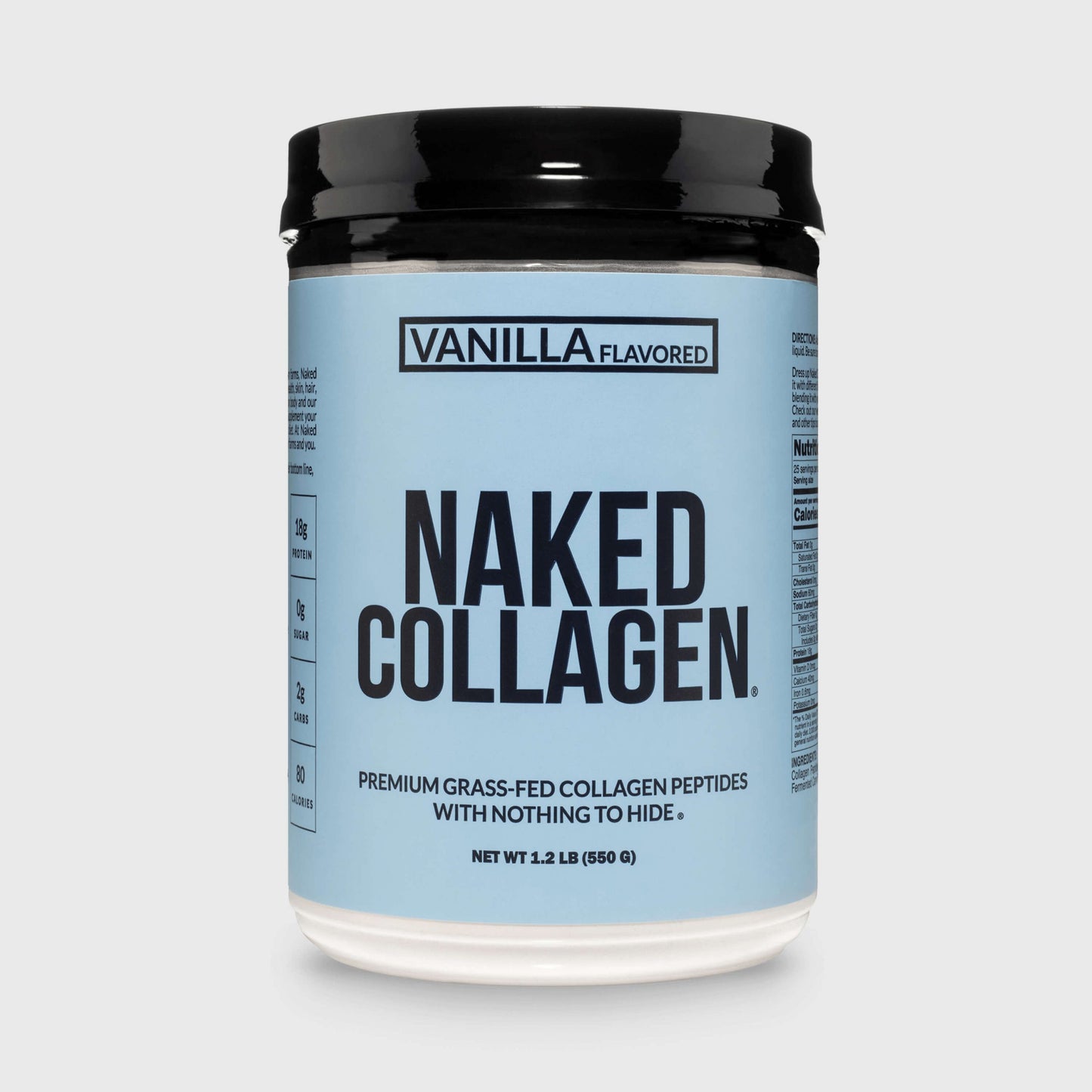Vanilla Collagen Peptides Powder - Vanilla Collagen Peptides for Convenient Collagen Drinks and Recipes