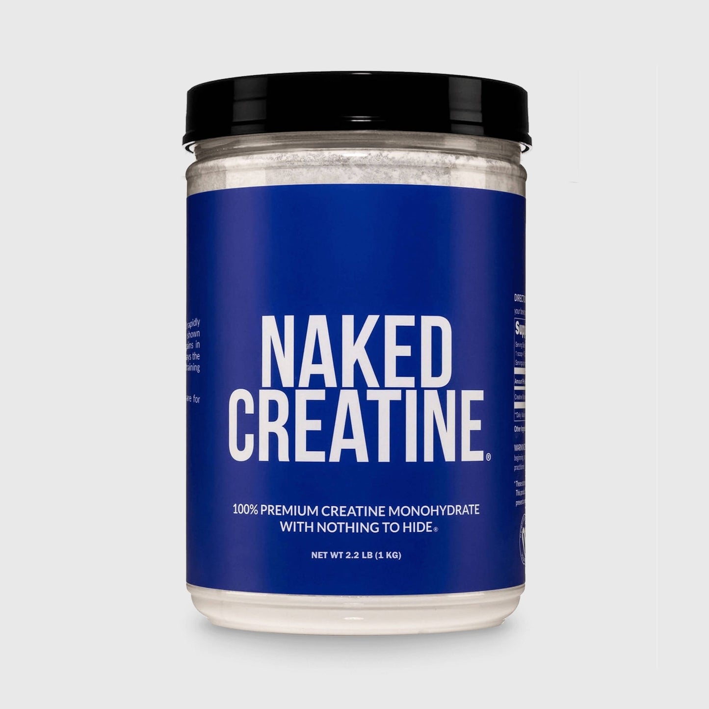Creatine Monohydrate Powder - Unflavored - Value Size for Straightforward Workout Nutrition