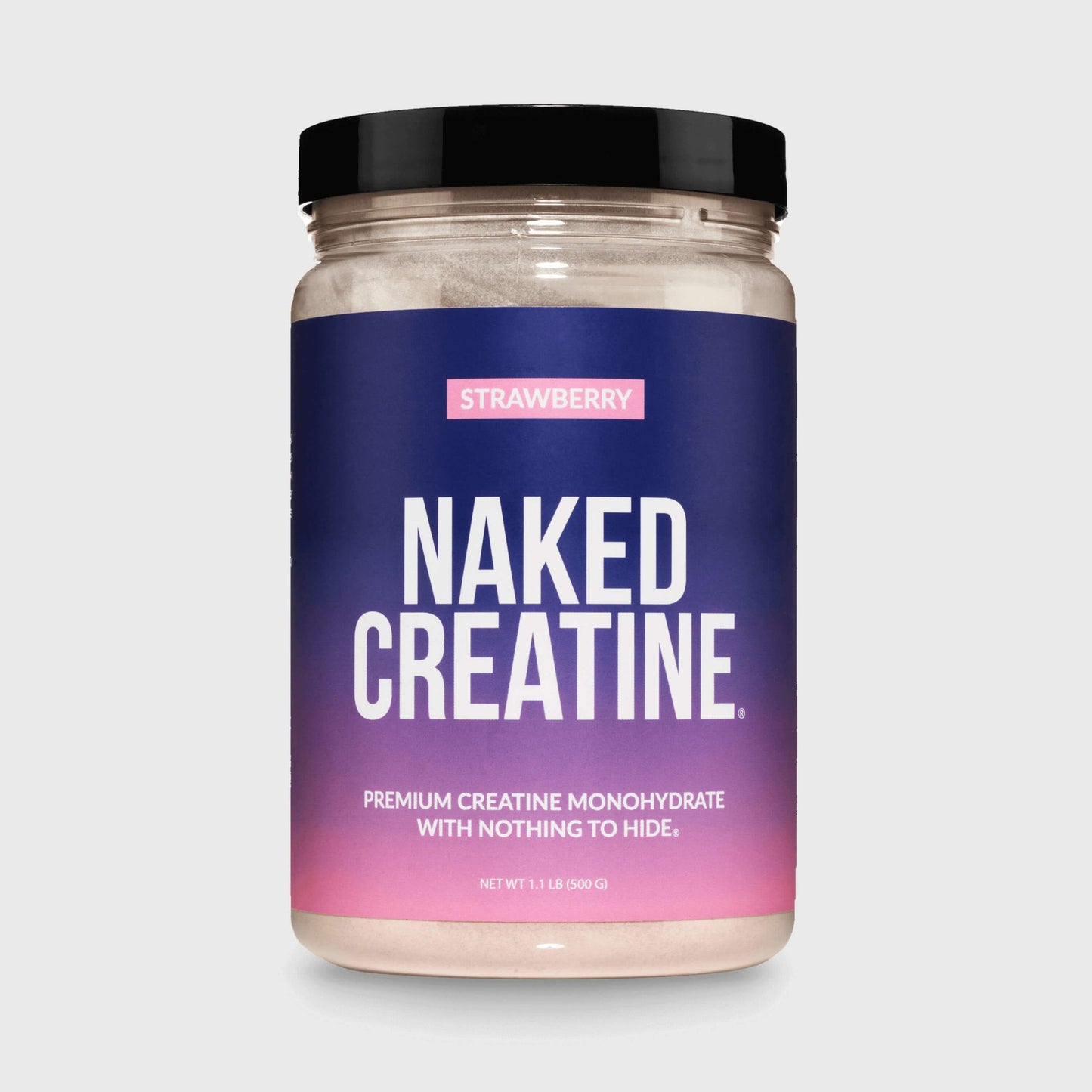 Strawberry Creatine Monohydrate Powder - Strawberry for Straightforward Workout Nutrition