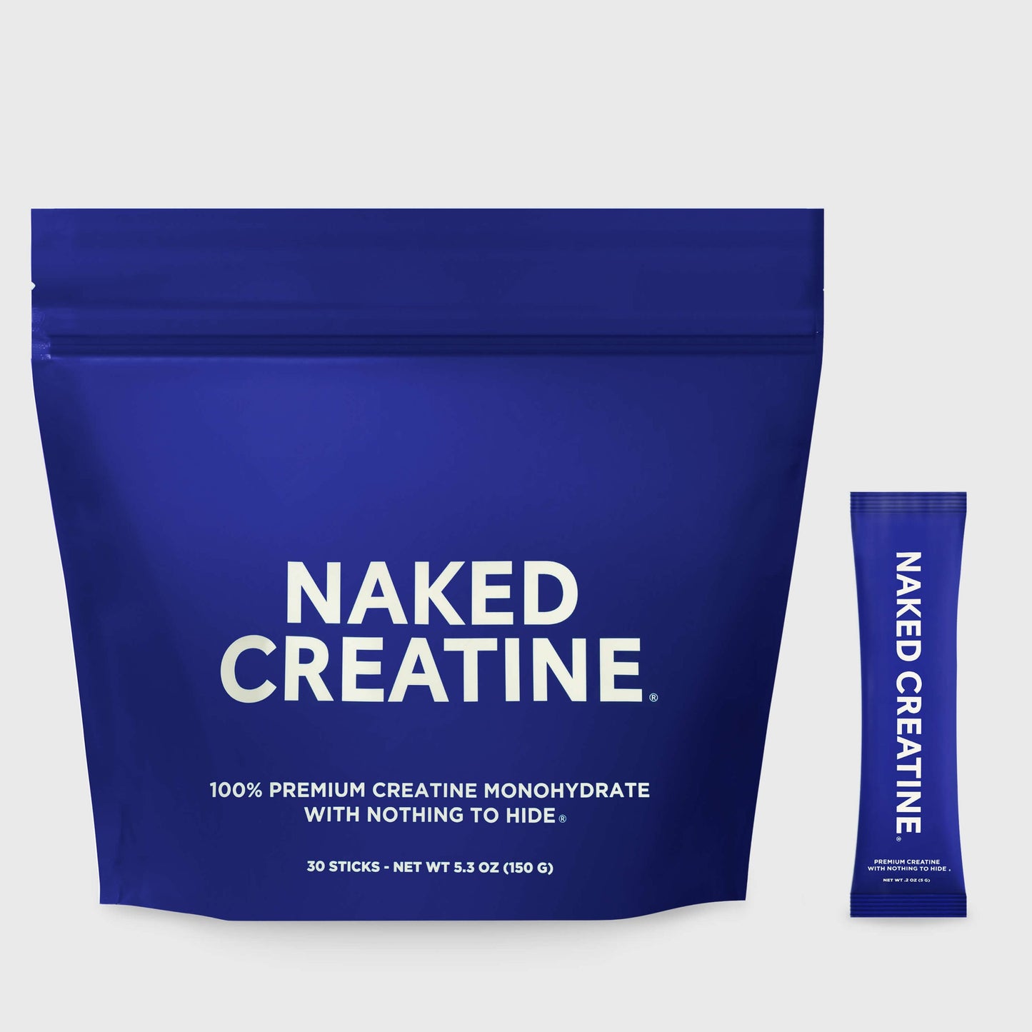 Creatine Travel Packets - Unflavored Sticks for Straightforward Workout Nutrition