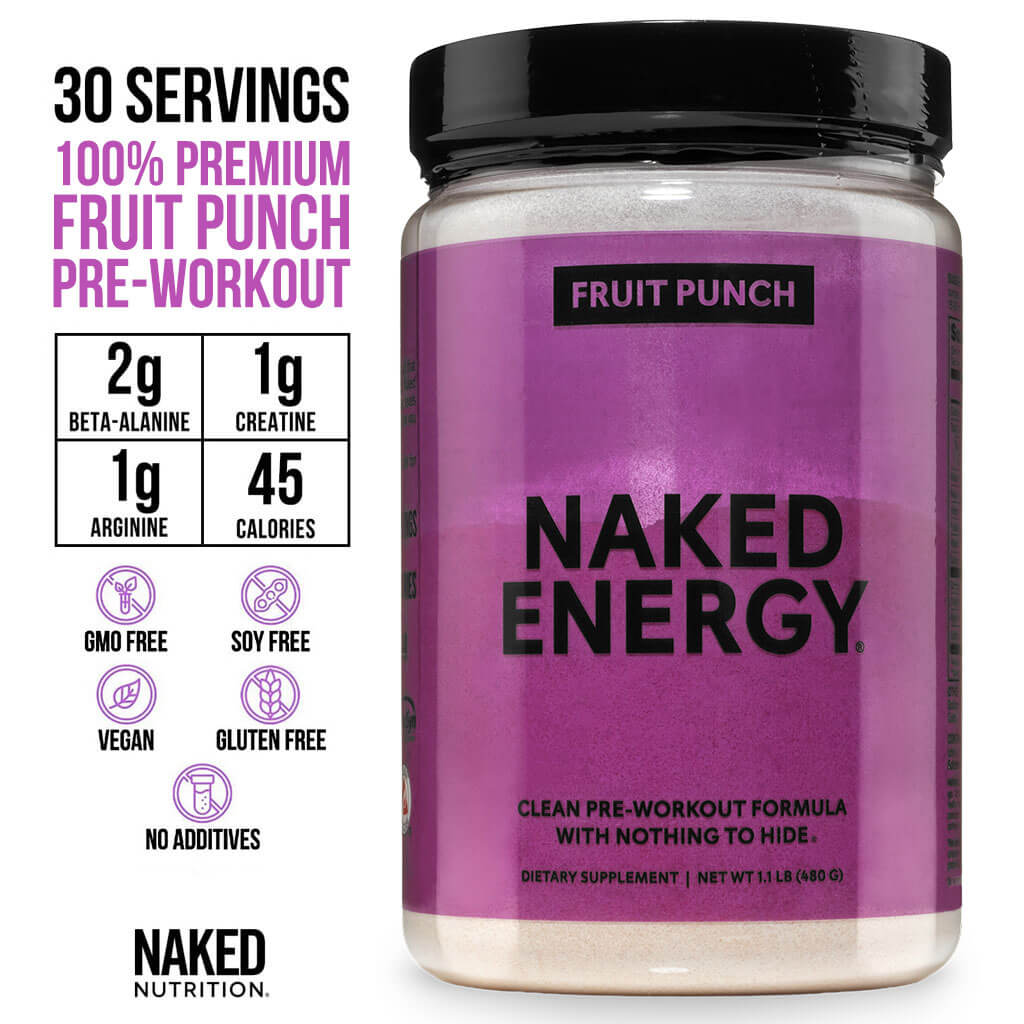 Fruit Punch Pre Workout Supplement - Fruit Punch for Straightforward Workout Nutrition