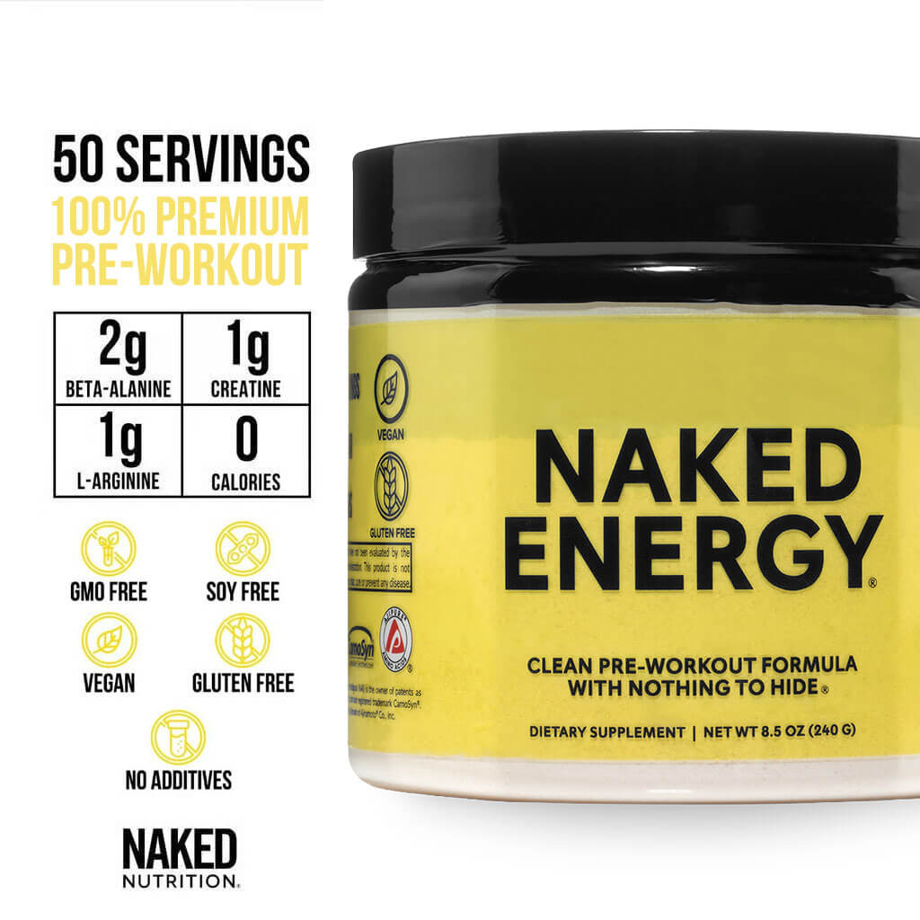 Pre Workout Supplement - Unflavored for Straightforward Workout Nutrition