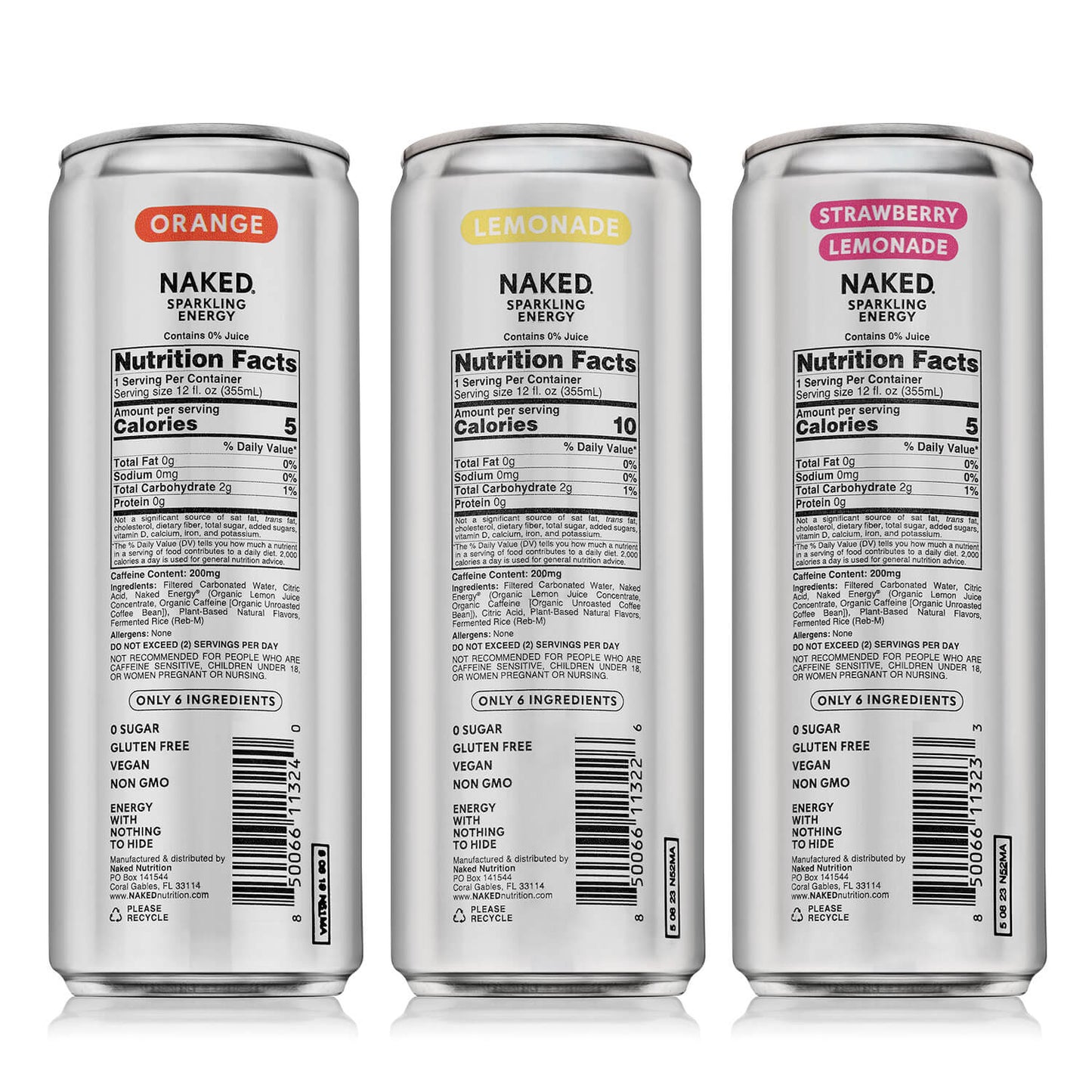 Sparkling Energy Sample Kits - Sample Pack for Simple Protein Drink Preparation