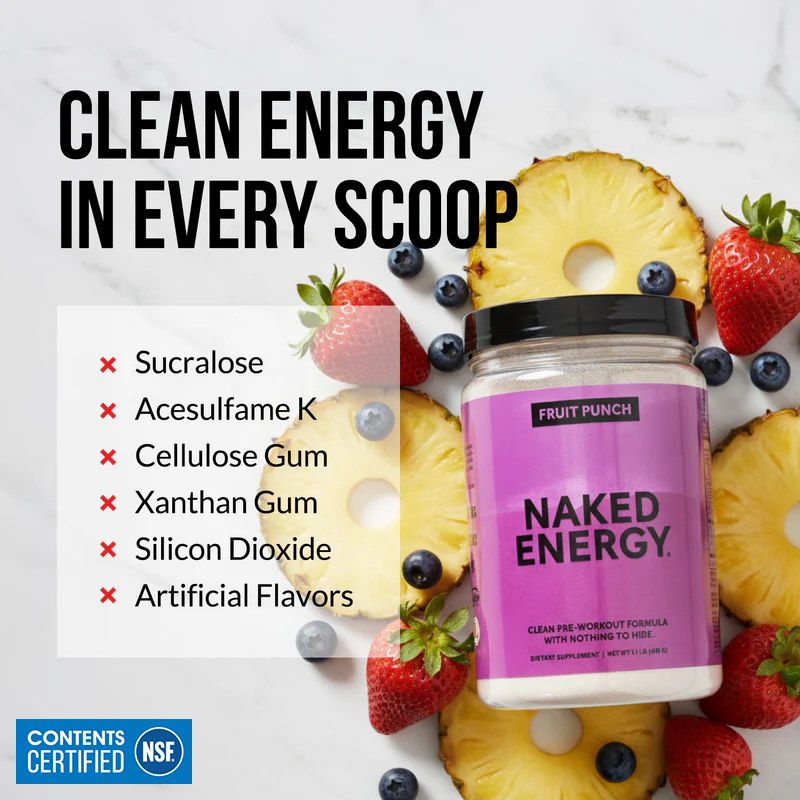 Fruit Punch Pre Workout Supplement - Fruit Punch for Straightforward Workout Nutrition