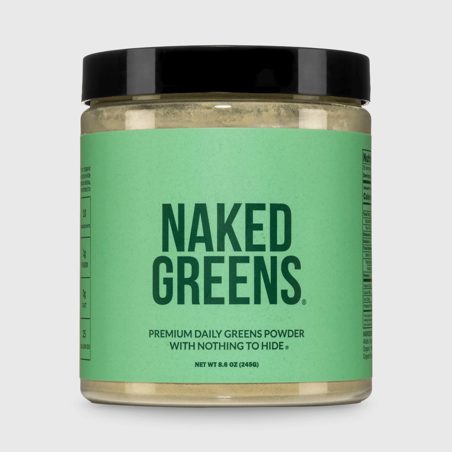 Organic Greens, Prebiotic & Probiotic Powder with a Straightforward, Versatile Formula