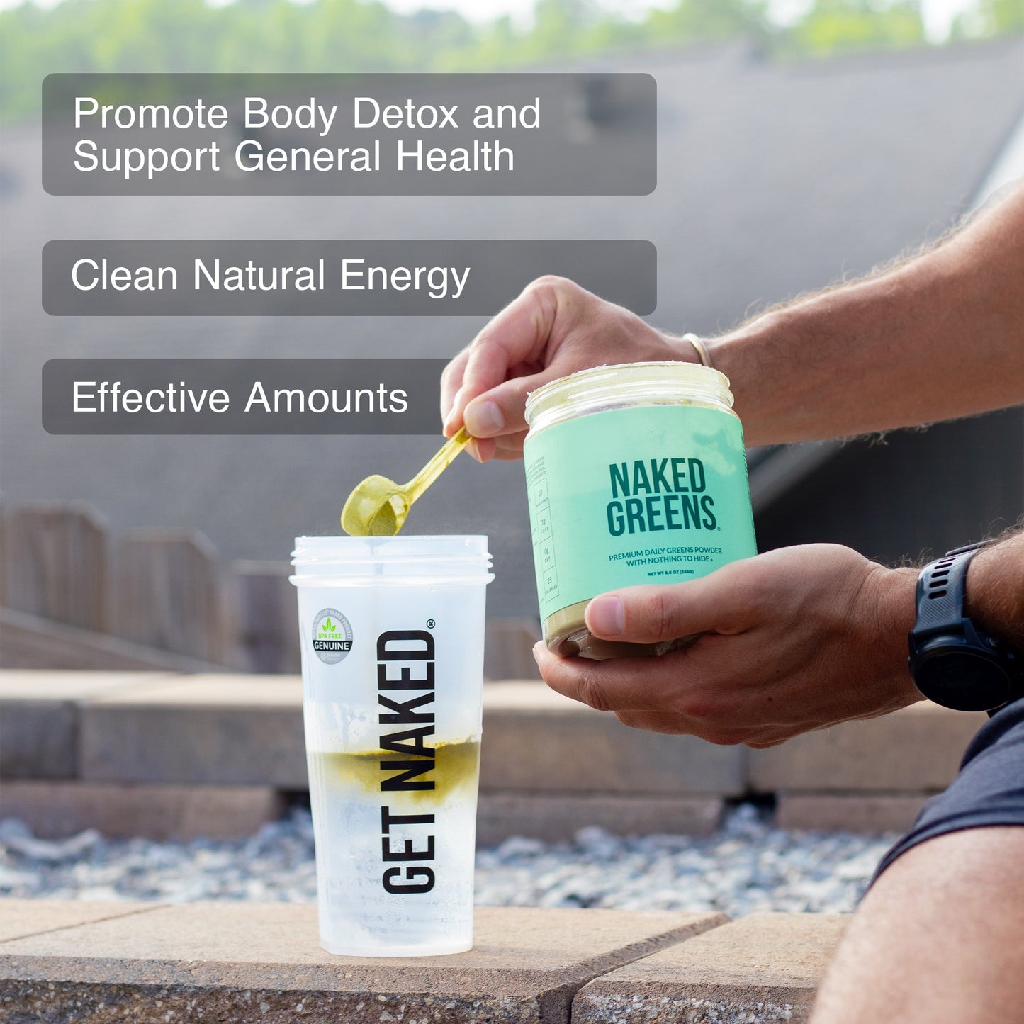 Organic Greens, Prebiotic & Probiotic Powder with a Straightforward, Versatile Formula