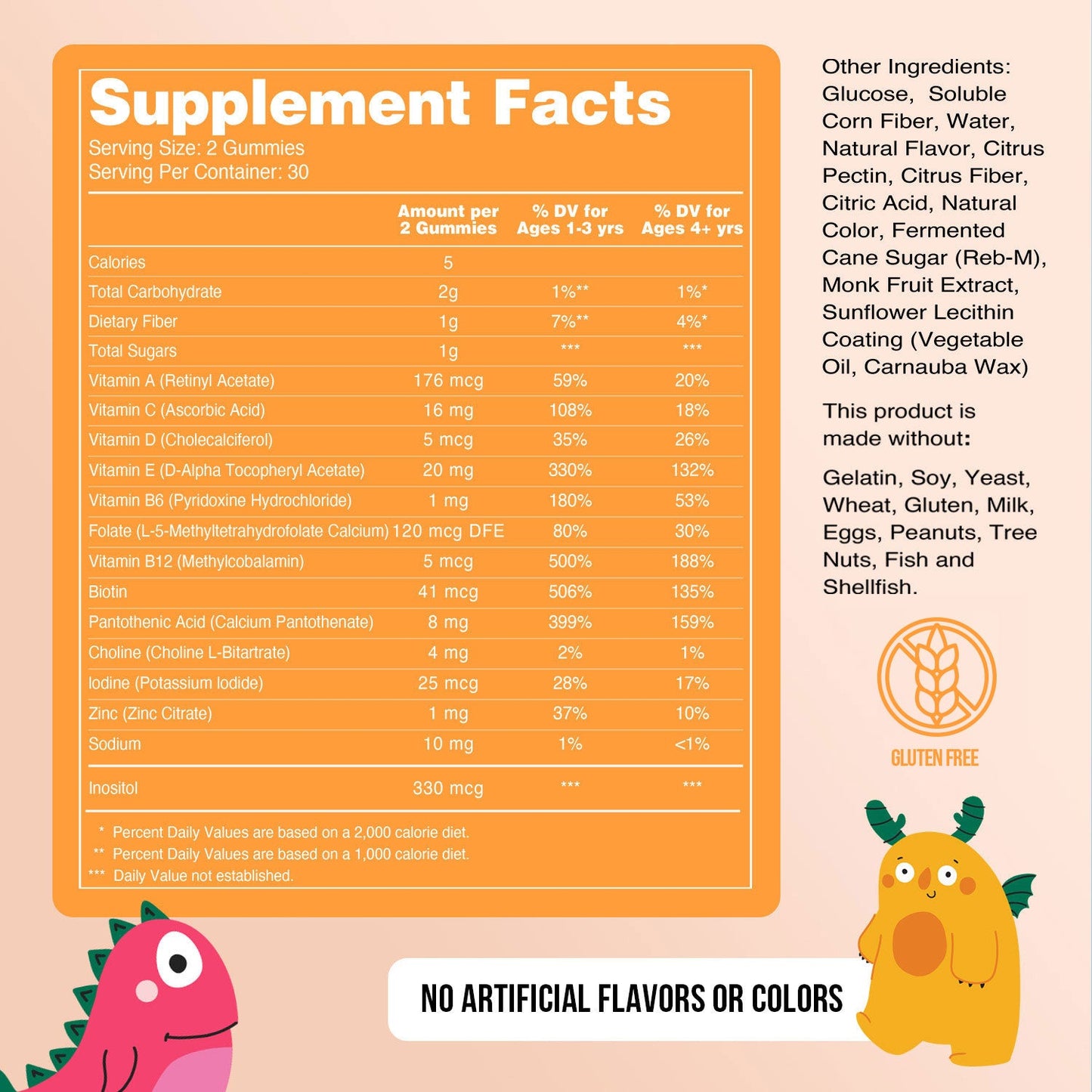 Kids Multivitamin Gummies with a Simple, Straightforward Formula