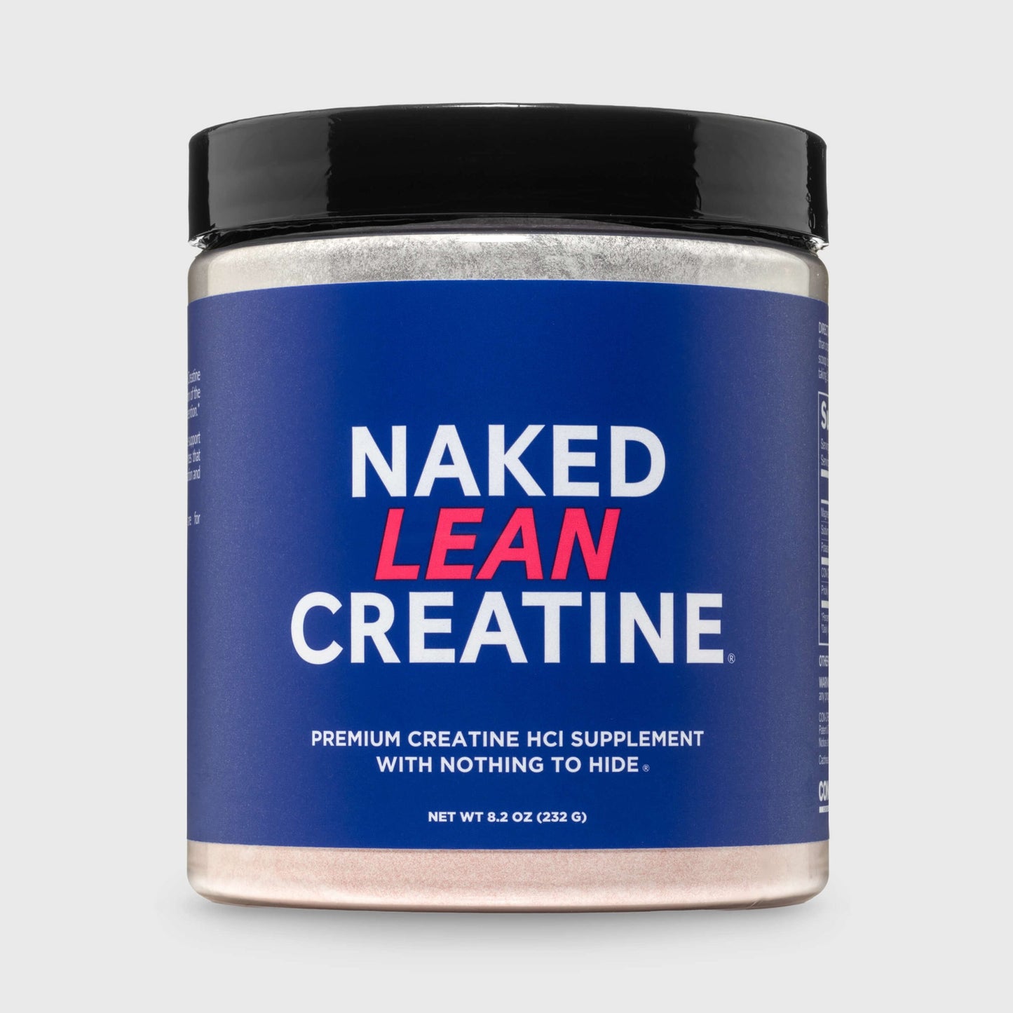 Creatine HCl Powder - Unflavored for Straightforward Workout Nutrition