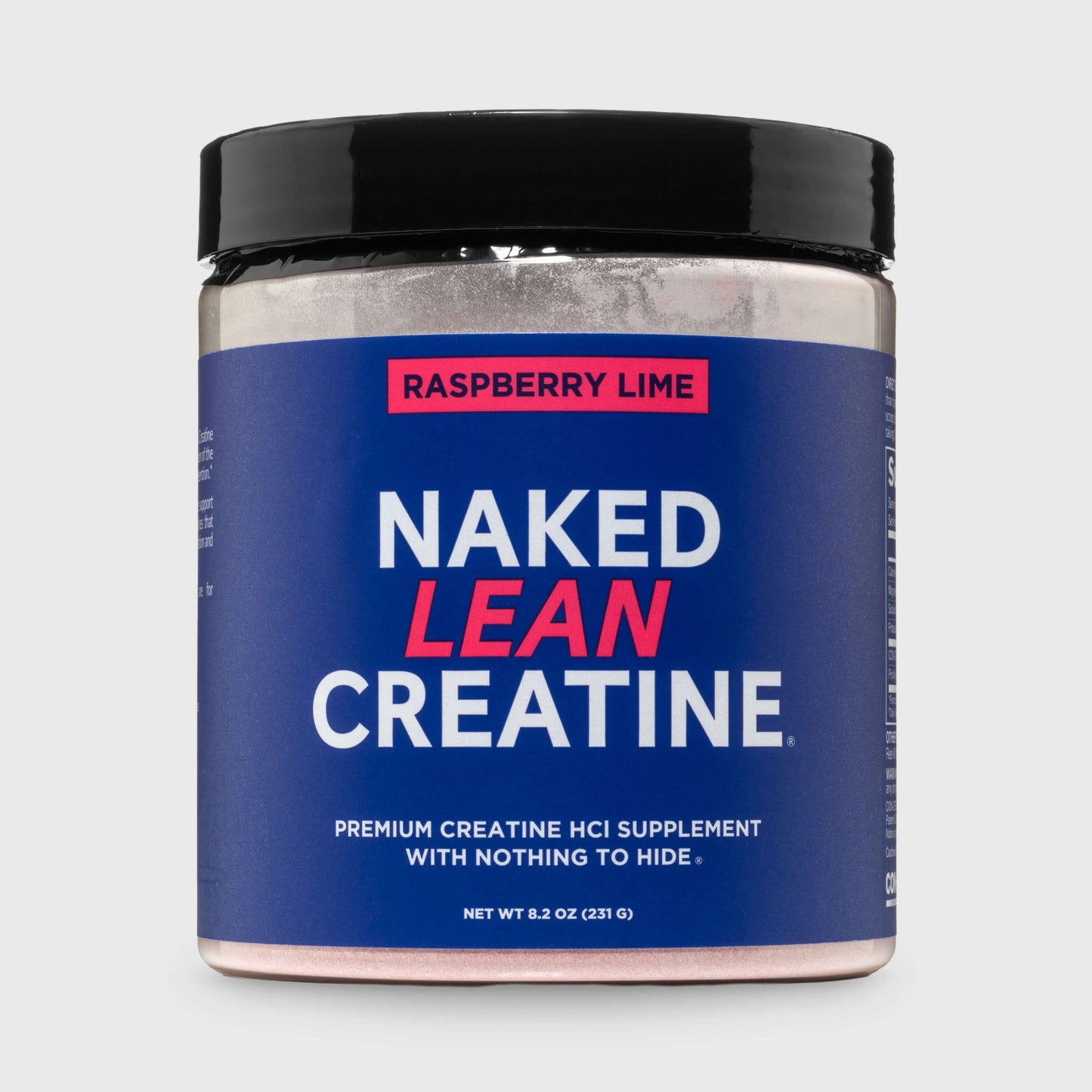 Raspberry Lime Creatine HCl Powder - Raspberry Lime for Straightforward Workout Nutrition