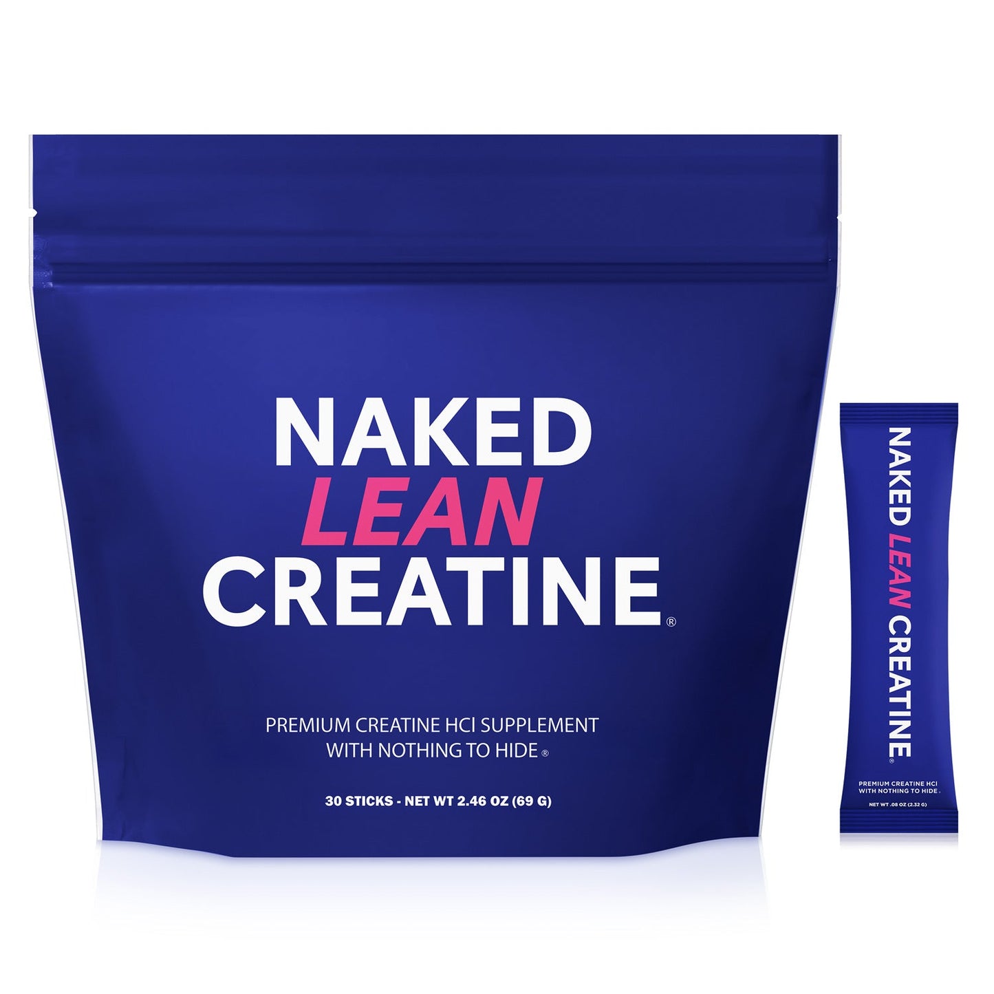 Creatine HCl Travel Packets - Stick Packs for Straightforward Workout Nutrition