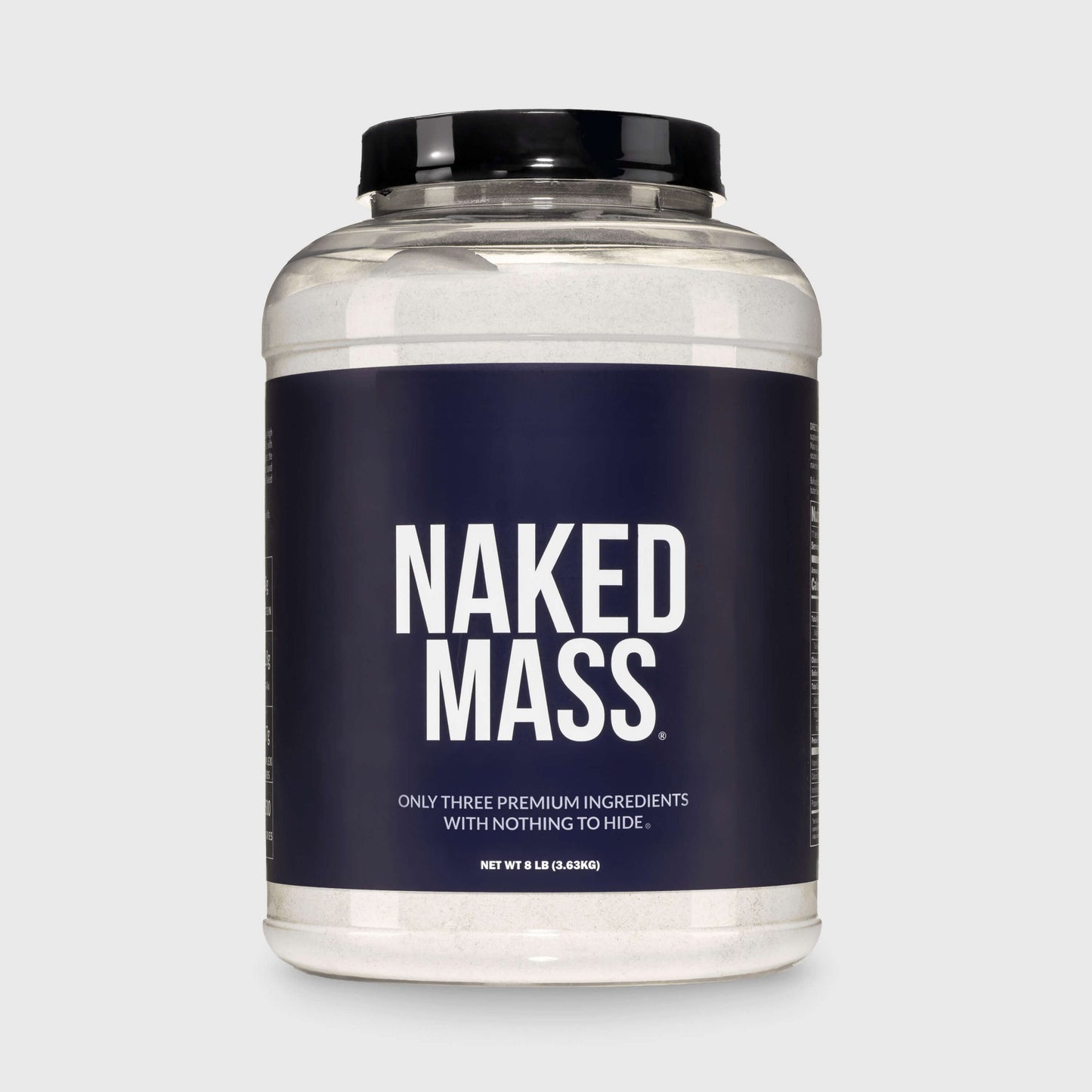 Mass Gainer Protein Supplement - Unflavored Made for Simple High-Calorie Drink Routines