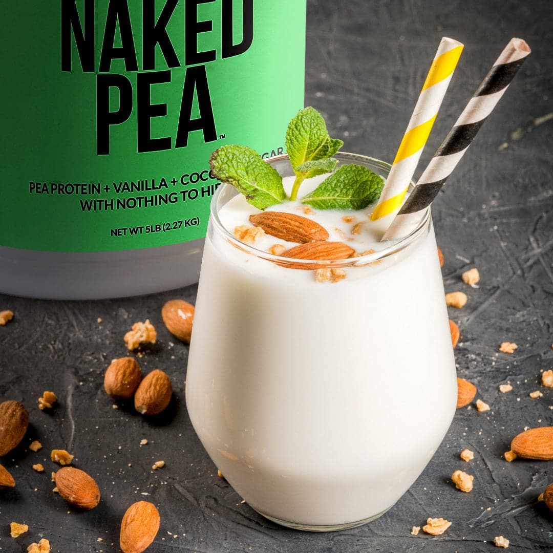 Vanilla Pea Protein Powder - Vanilla - Standard Size for Simple Daily Protein Routines