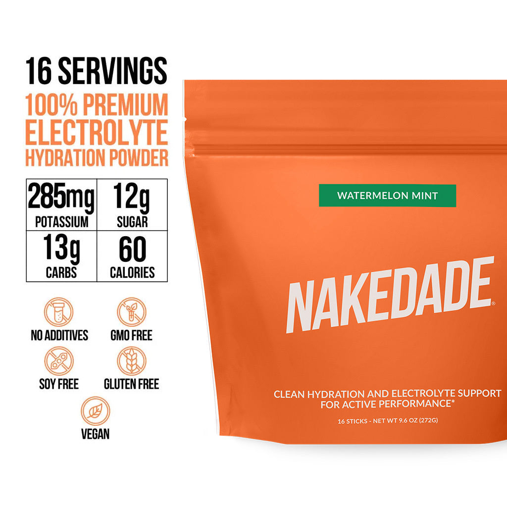Electrolytes Powder Packets - Watermelon Mint - Watermelon Mint for Straightforward Electrolyte Mixing