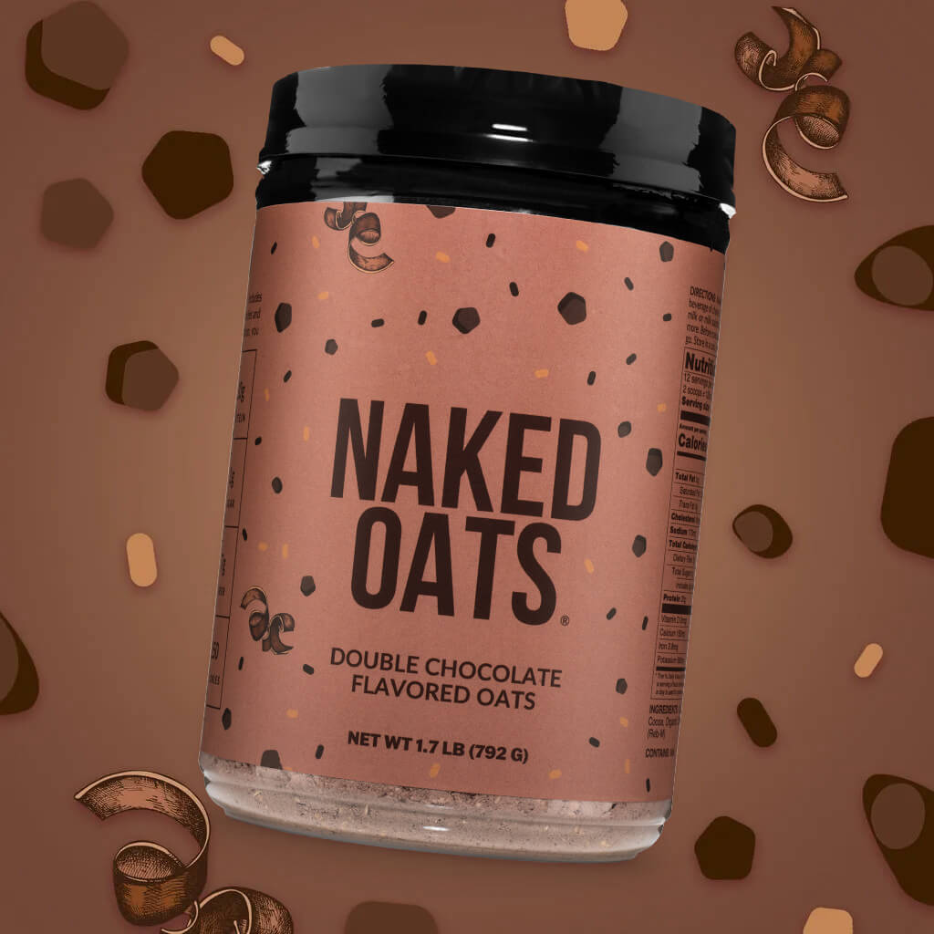 Double Chocolate Protein Oats - Double Chocolate with a Flavorful, Easy-Prep Oat Blend