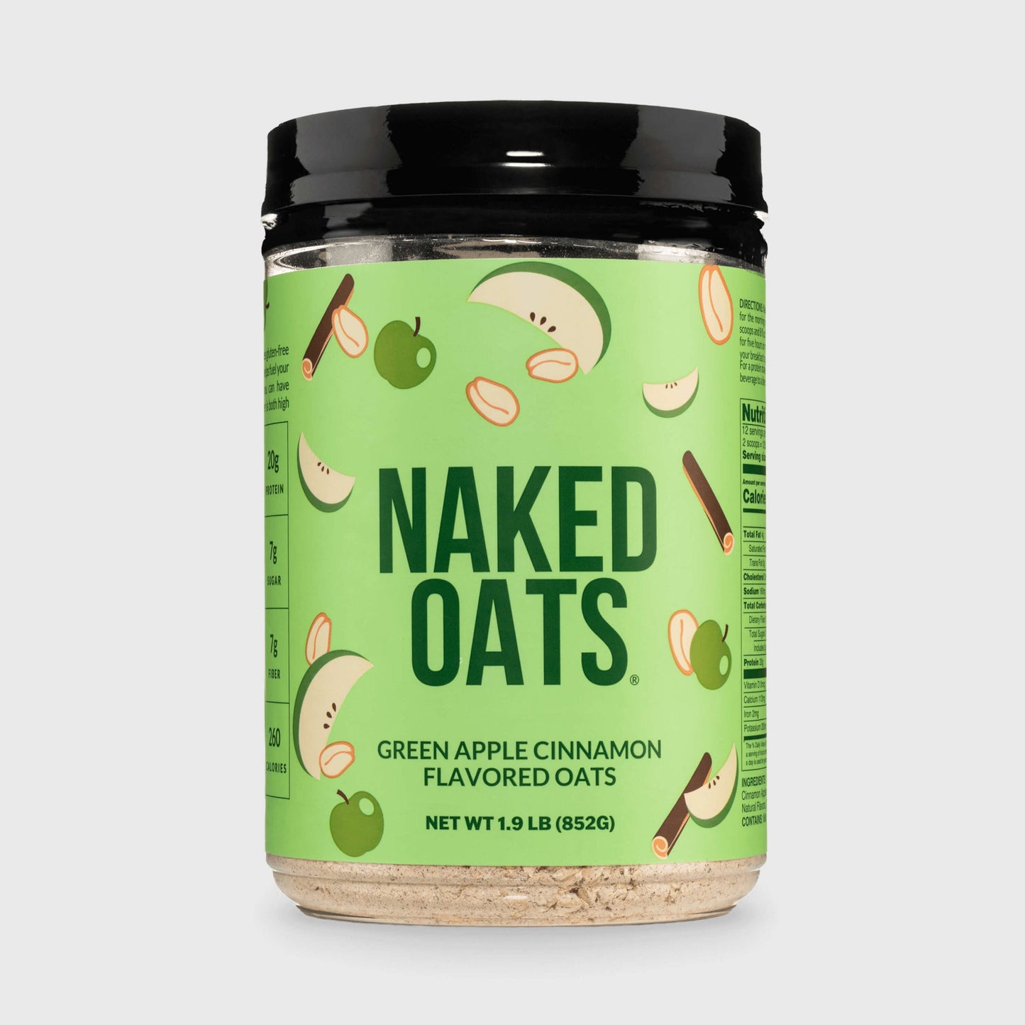 Green Apple Cinnamon Protein Oats - Green Apple Cinnamon with a Flavorful, Easy-Prep Oat Blend