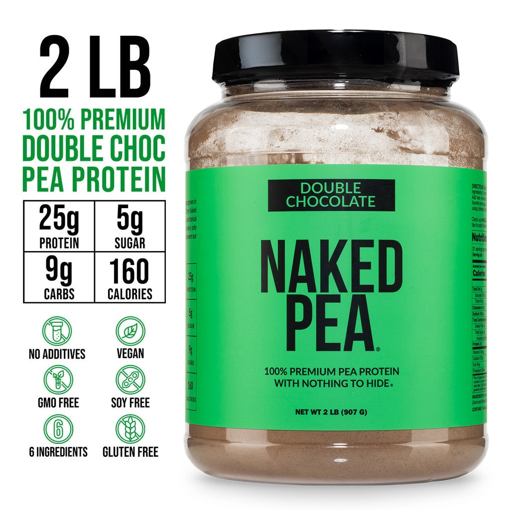 Double Chocolate Pea Protein Powder - Double Chocolate for Simple Daily Protein Routines