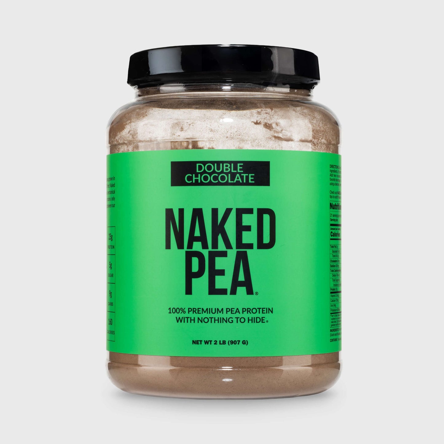 Double Chocolate Pea Protein Powder - Double Chocolate for Simple Daily Protein Routines