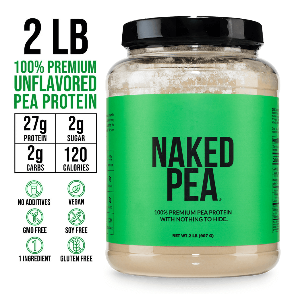 Pea Protein Powder - Unflavored - Standard Size for Simple Daily Protein Routines