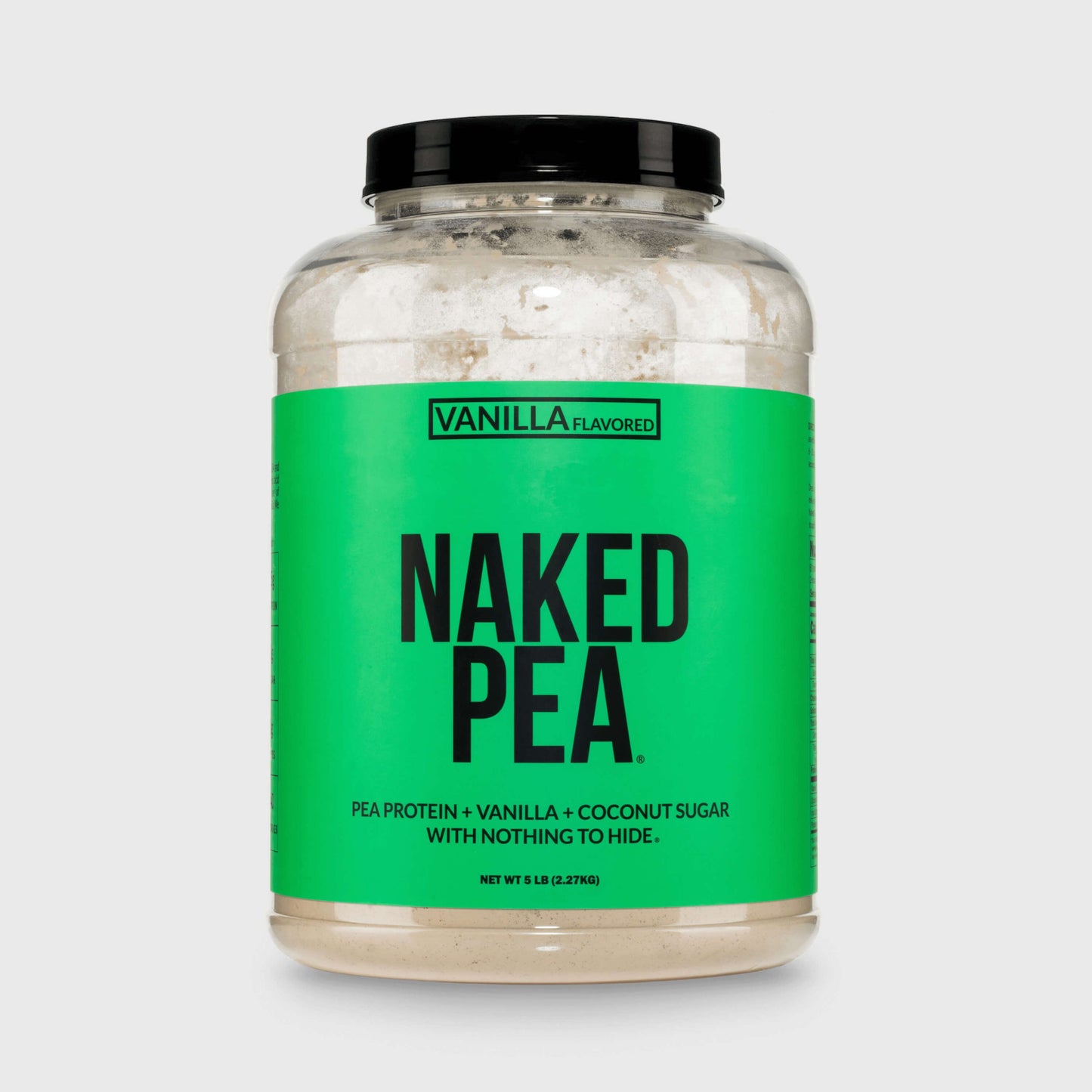 Vanilla Pea Protein Powder - Vanilla - Bulk Size for Simple Daily Protein Routines