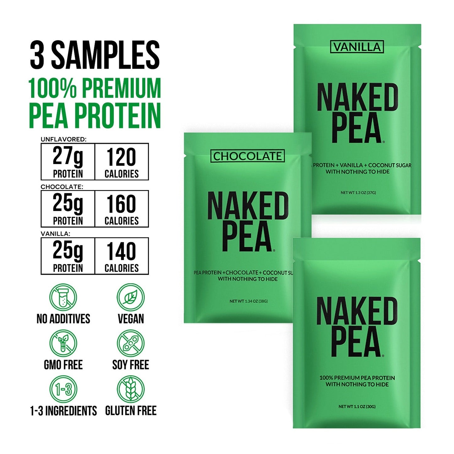 Vegan Protein Powder Sample Pack for Simple Daily Protein Routines