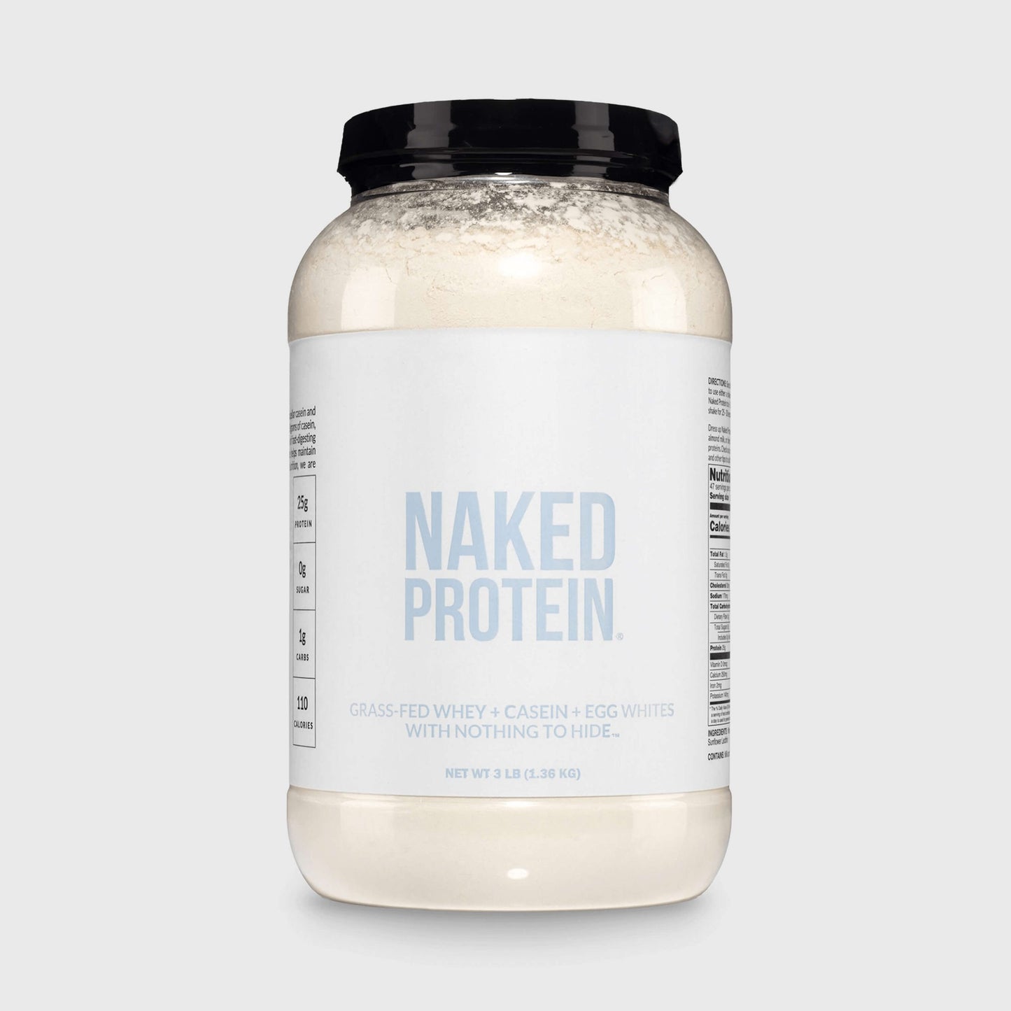 Protein Powder Blend - 3LB Egg Whey & Casein Protein Blend - 3LB for Simple Daily Protein Routines
