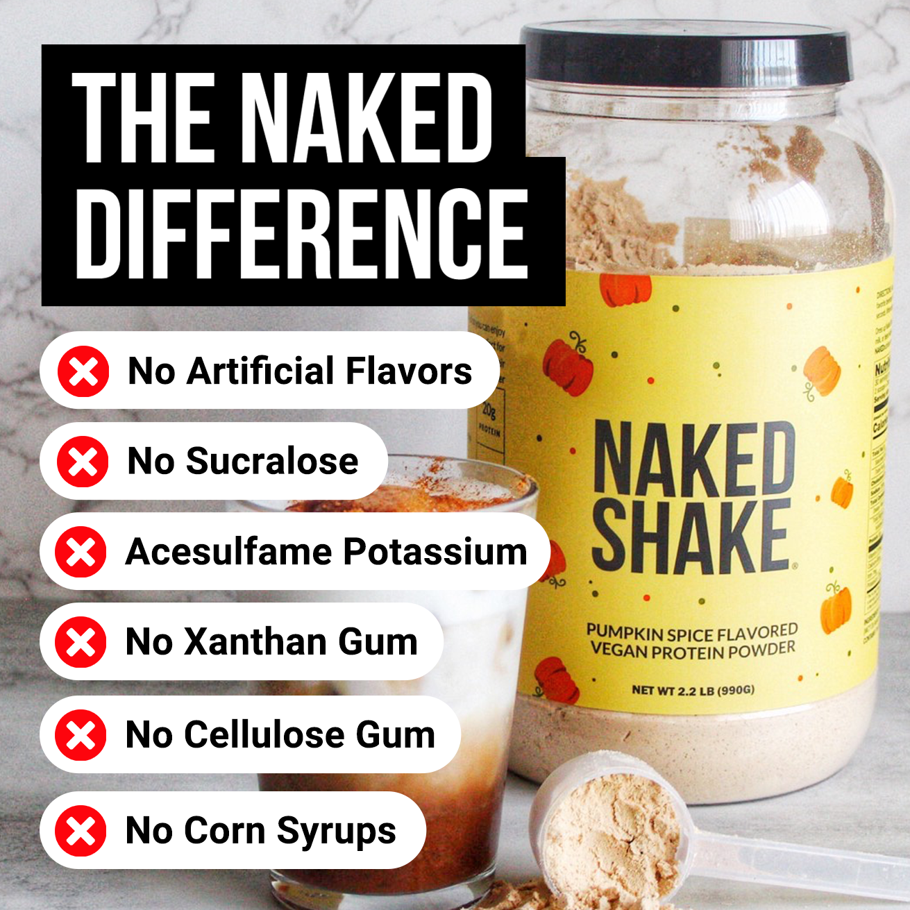 Pumpkin Spice Protein Shake - Pumpkin Spice for Simple Protein Drink Preparation