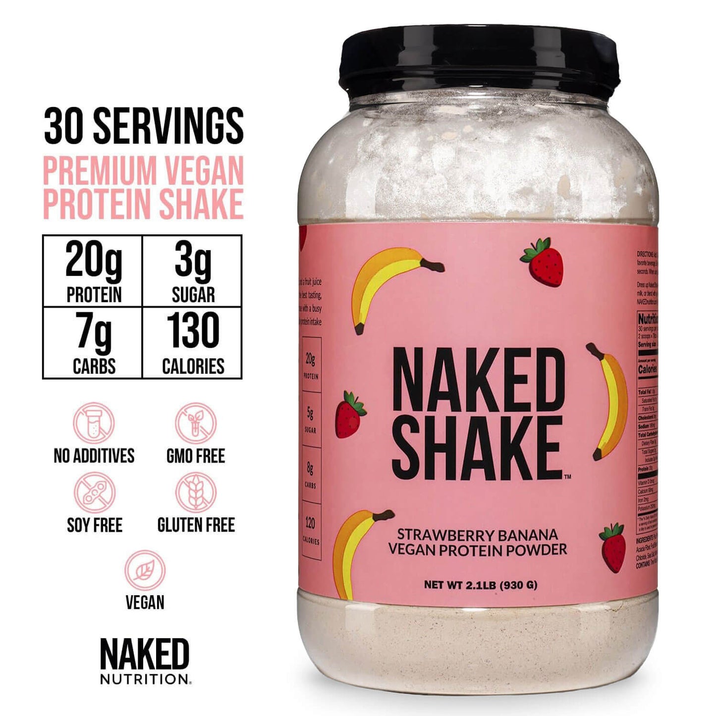 Strawberry Banana Protein Shake - Strawberry Banana for Simple Protein Drink Preparation