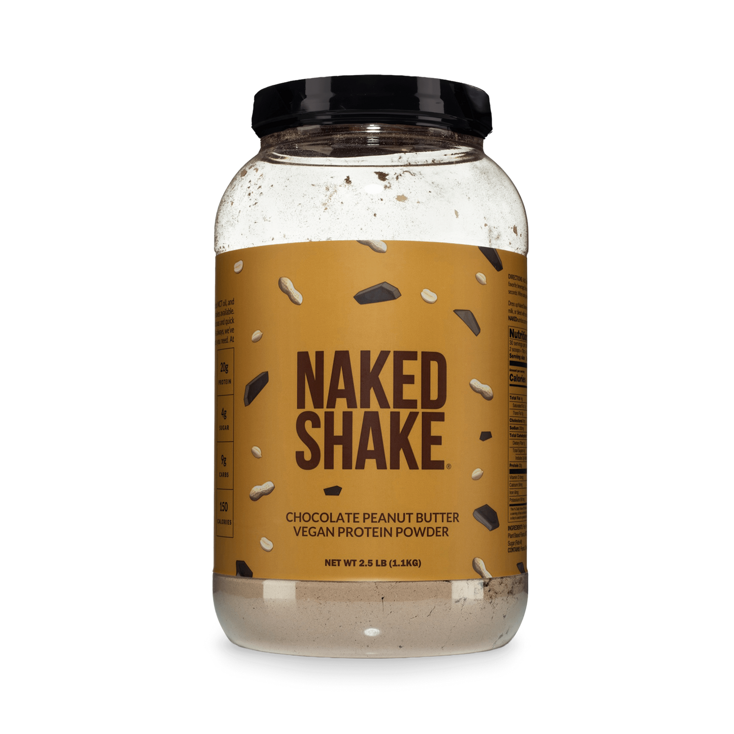 Chocolate PB Protein Shake - Chocolate Peanut Butter for Simple Protein Drink Preparation