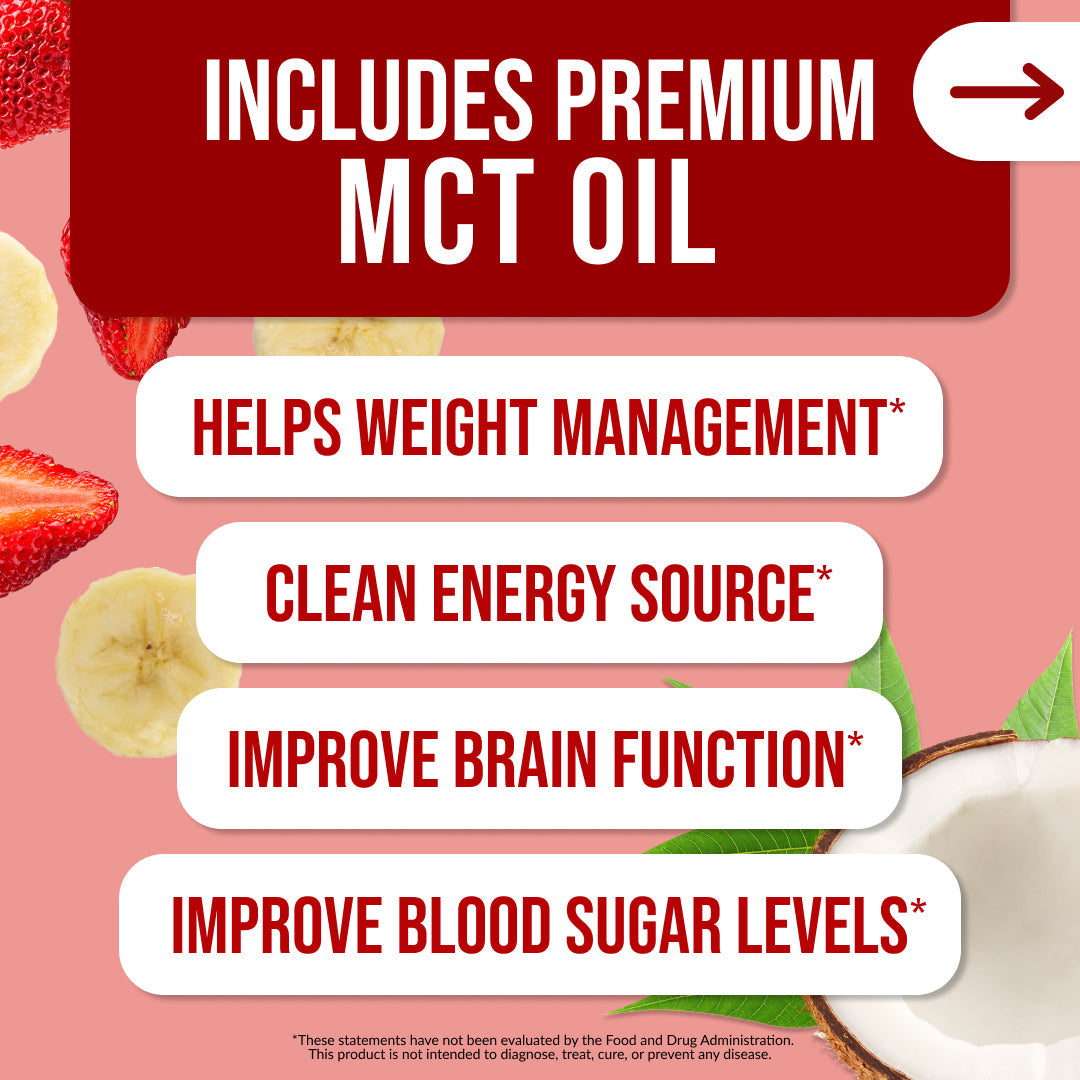 Strawberry Banana Protein Shake - Strawberry Banana for Simple Protein Drink Preparation