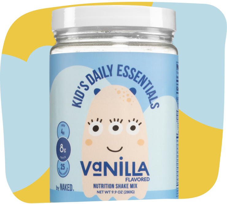 Kid's Nutrition Shake - Vanilla Formula with an Easy-to-Use Everyday Format