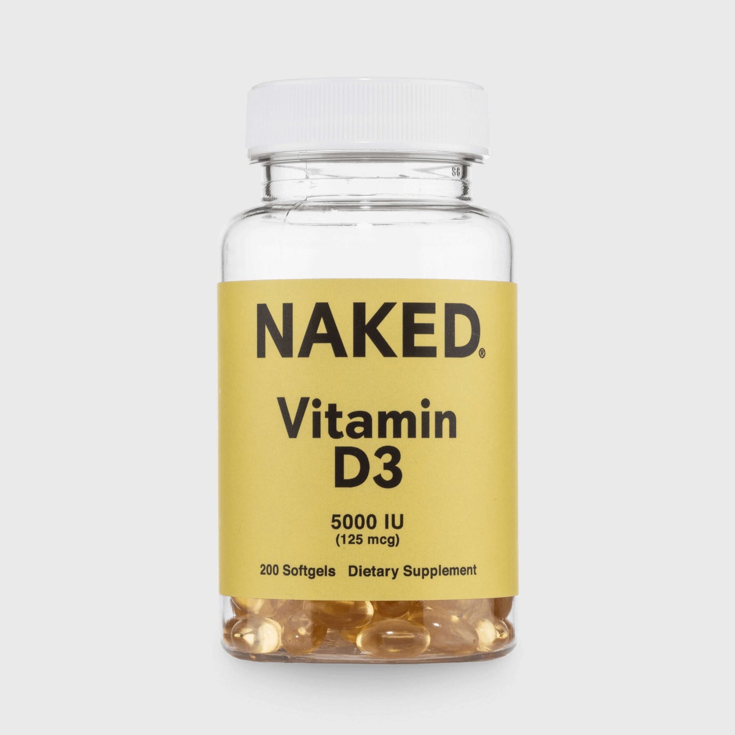 Daily Vitamin D3 Supplement - Vitamin D3 with a Simple, Straightforward Formula