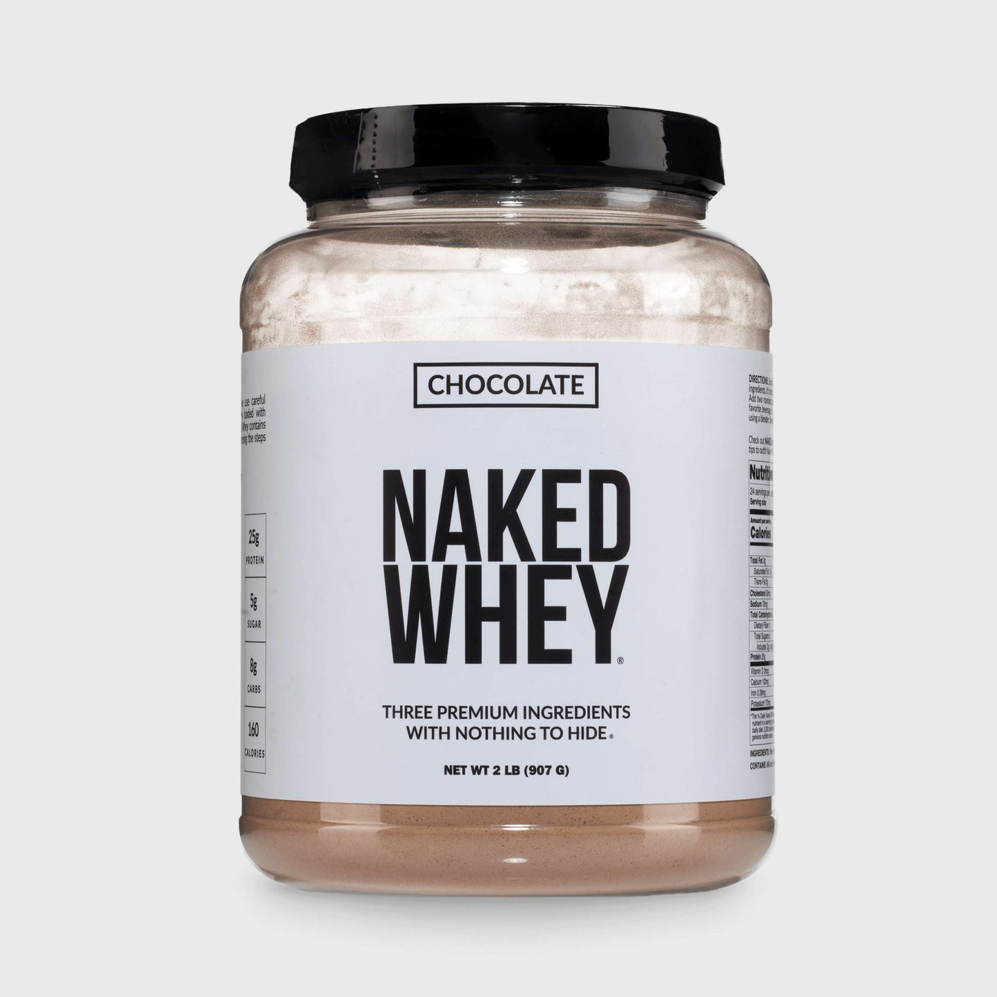 Chocolate Whey Protein Powder - Chocolate - Standard Size for Simple Daily Protein Routines