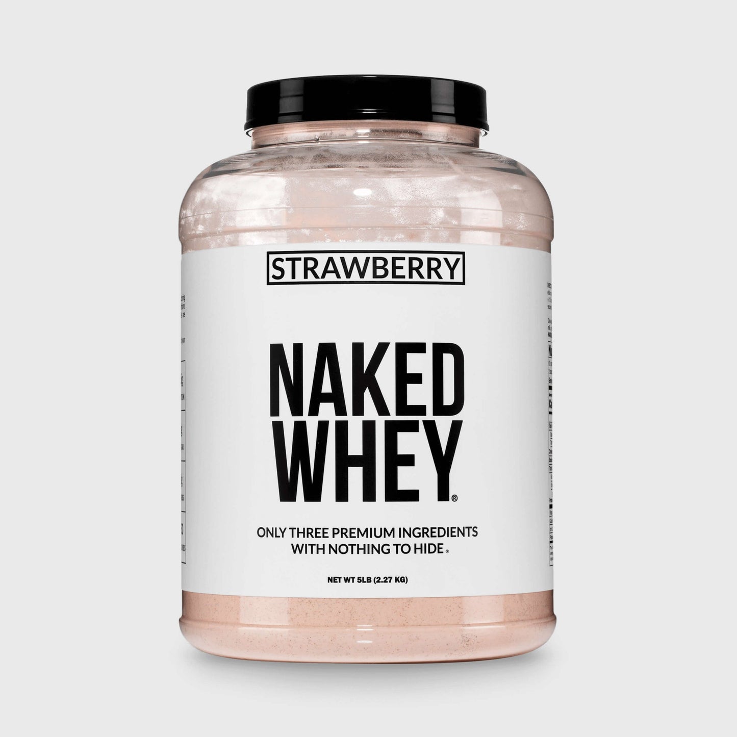 Strawberry Whey Protein Powder - Strawberry - Value Size for Simple Daily Protein Routines