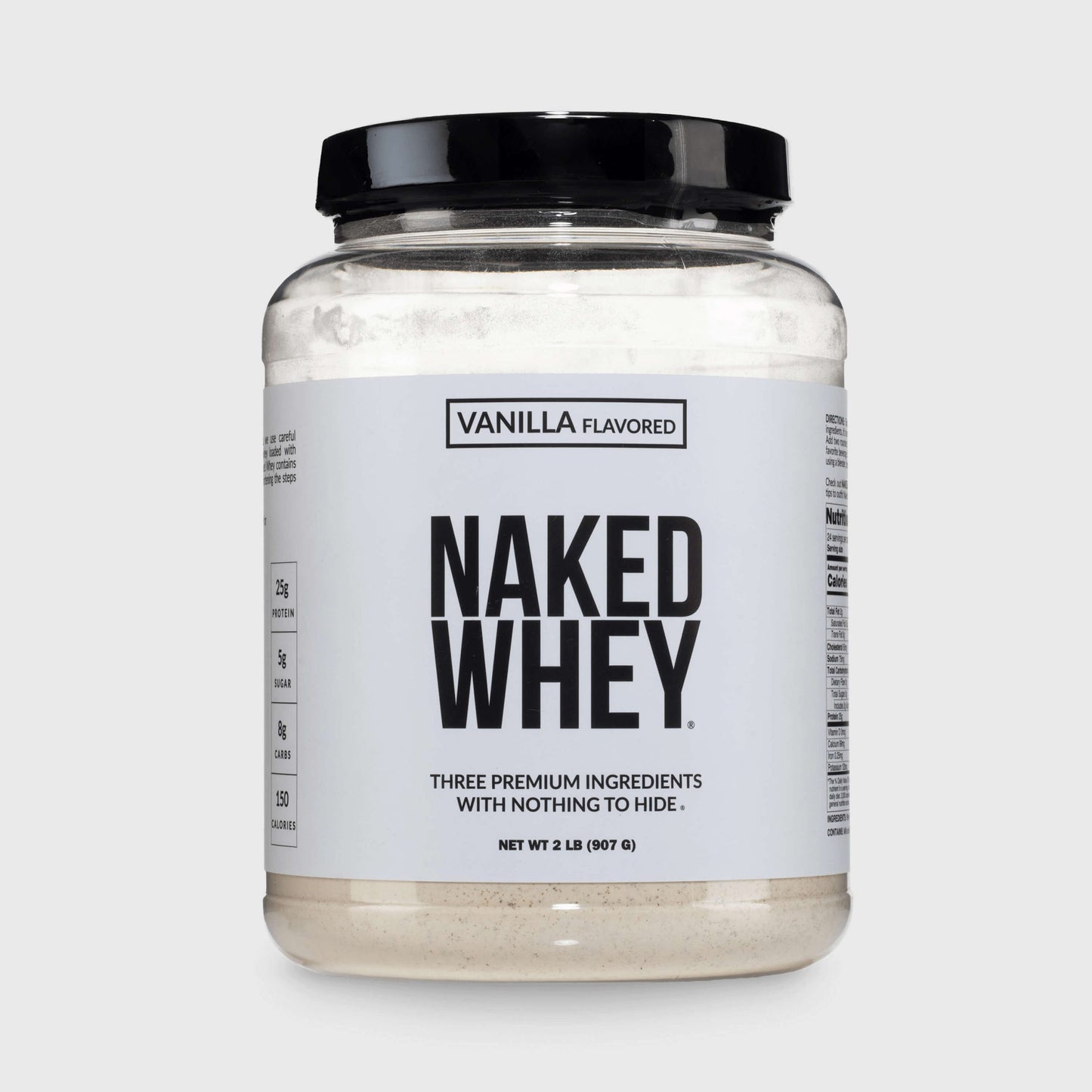 Vanilla Whey Protein Powder - Vanilla - Standard Size for Simple Daily Protein Routines