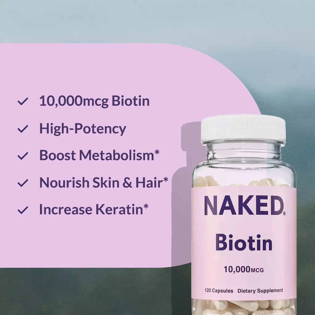 Daily Biotin Supplement - Biotin with a Simple, Straightforward Formula